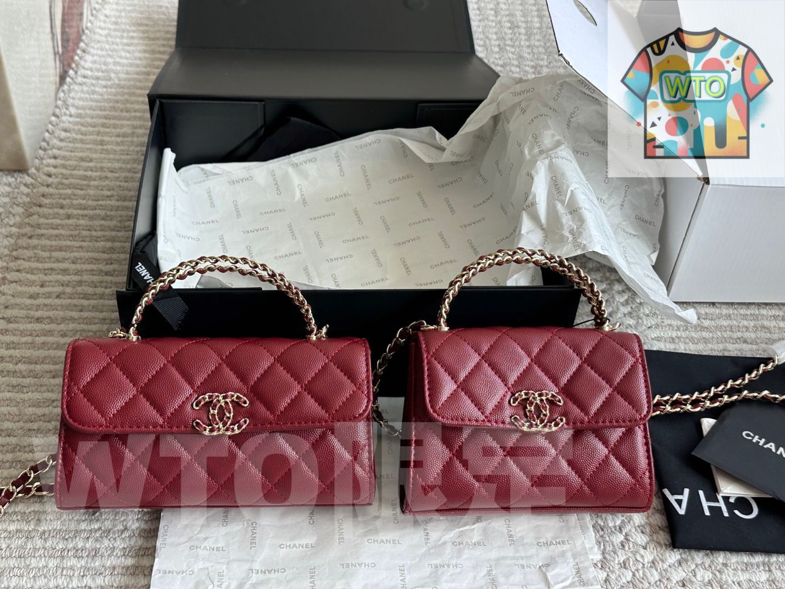 WTO通販 Chanel 23Kelly フォンバッグ クヴェットブラウン製 -WTO輸入-YSI08