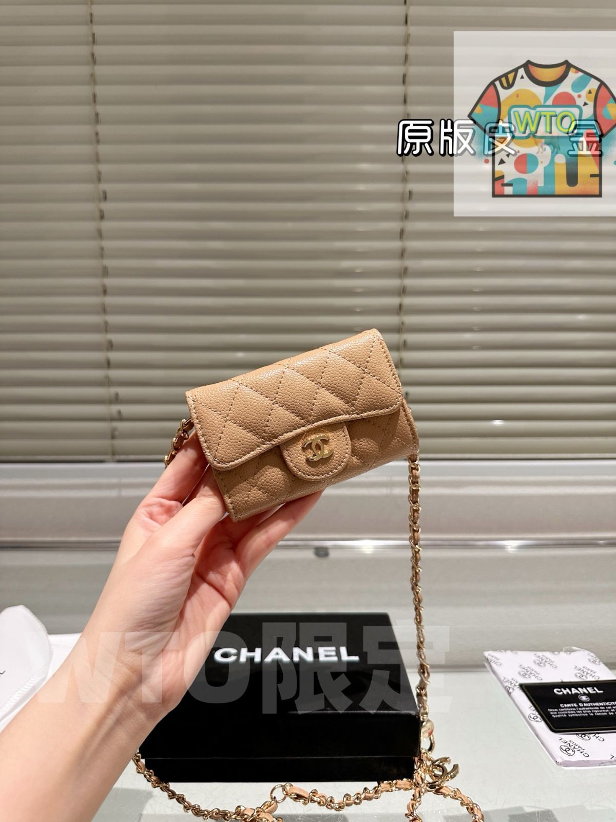 今日 Chanel Chain Bag シャネル チェーンバッグ