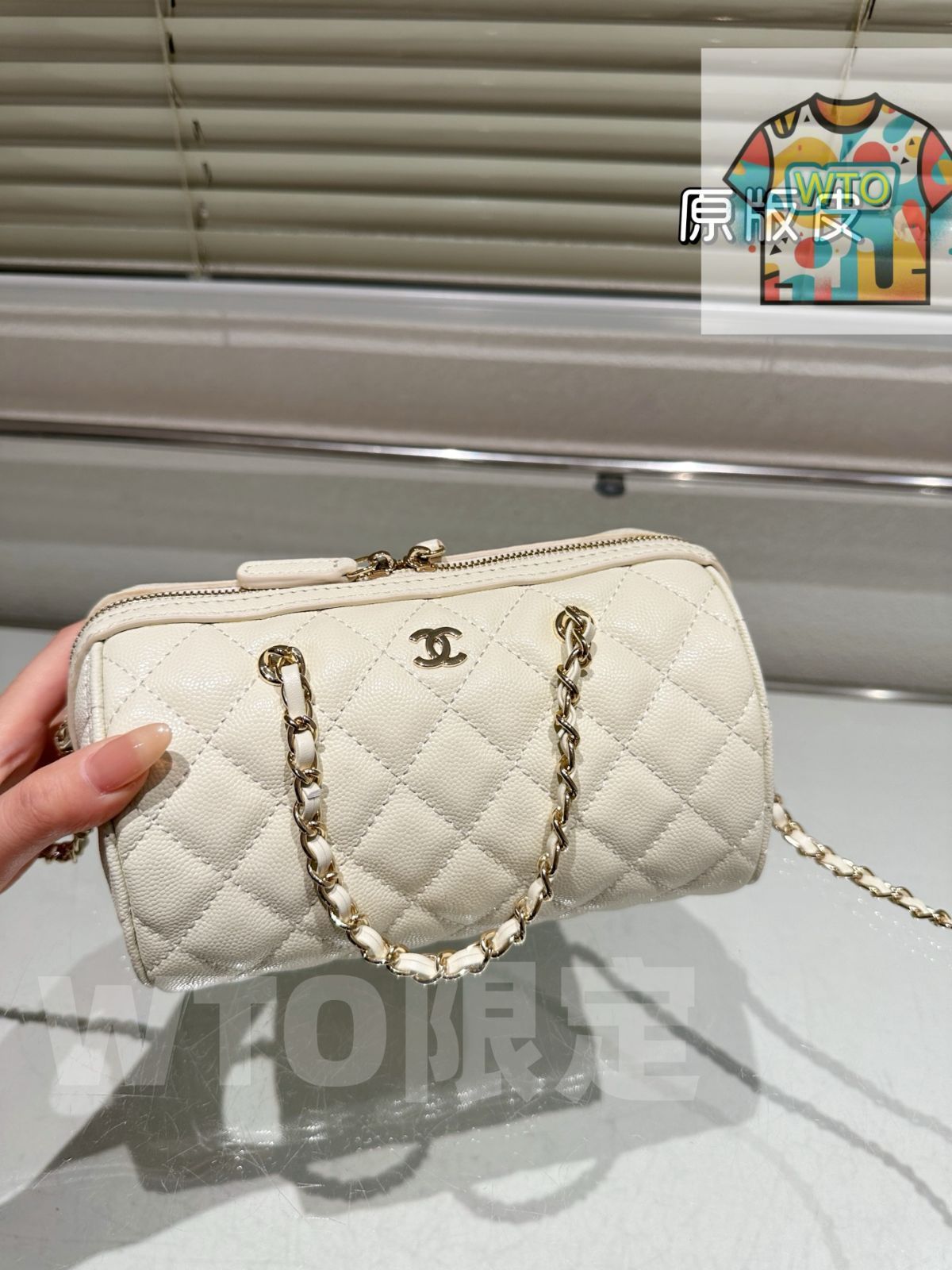 WTO通販 Vintage CHANEL 25AW Pillow Bag ヴィンテージ シャネル 25 秋冬 ピロウバッグ 19×11cm -WTO輸入-NUV35