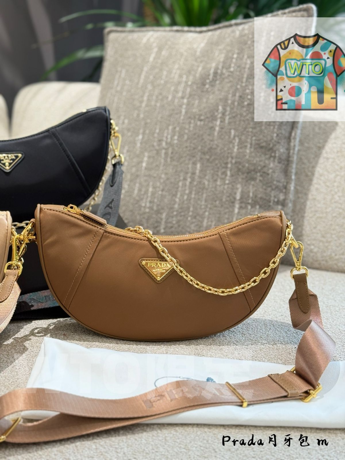 WTO通販 Prada Sling Bag プラダ スリング バッグ-WTO輸入-QFK77