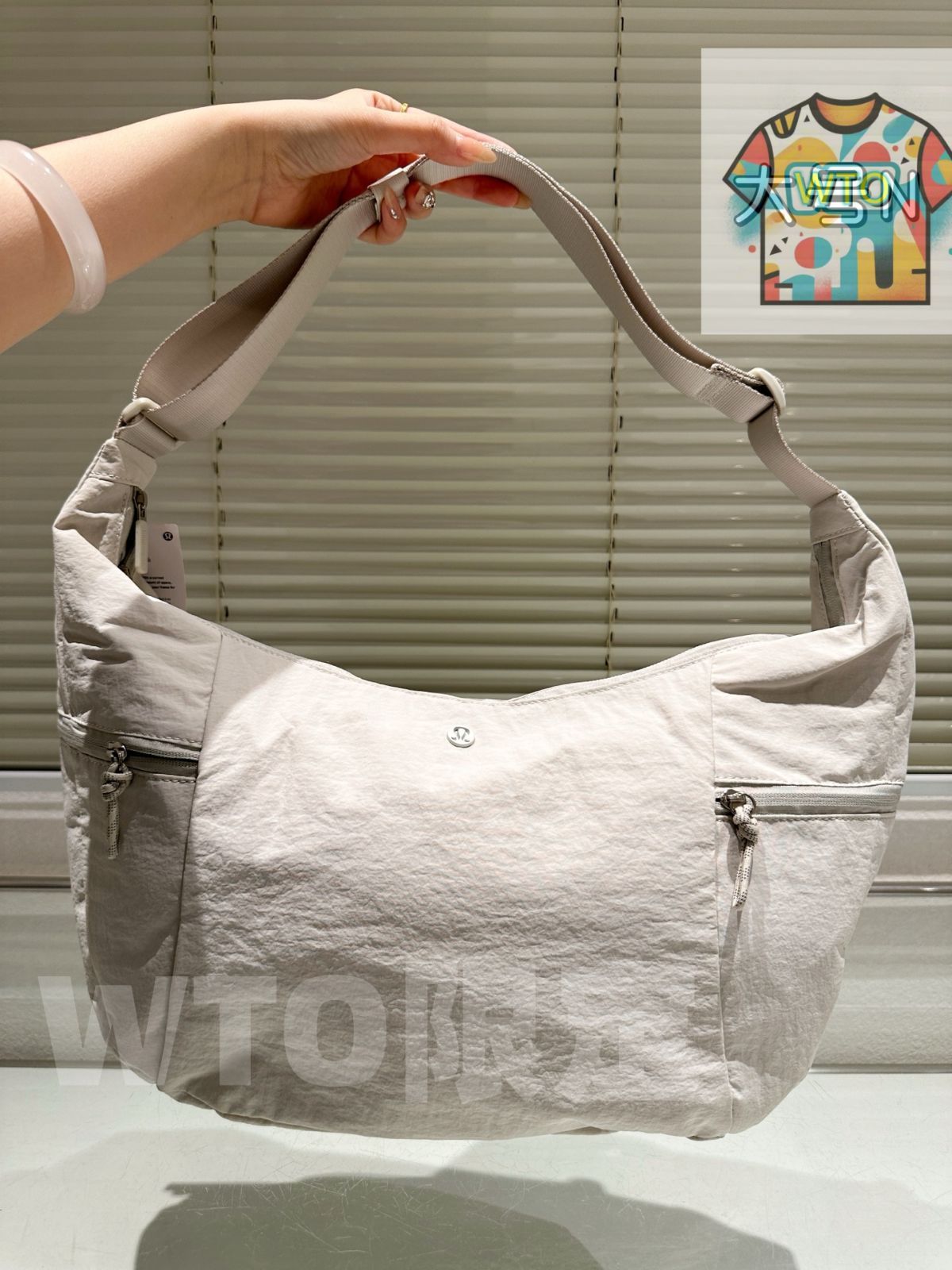 WTO通販 Lululemon Slouchy ミサンガールバッグ Lululemon Slouchy 牛角包 -WTO輸入-CEI67