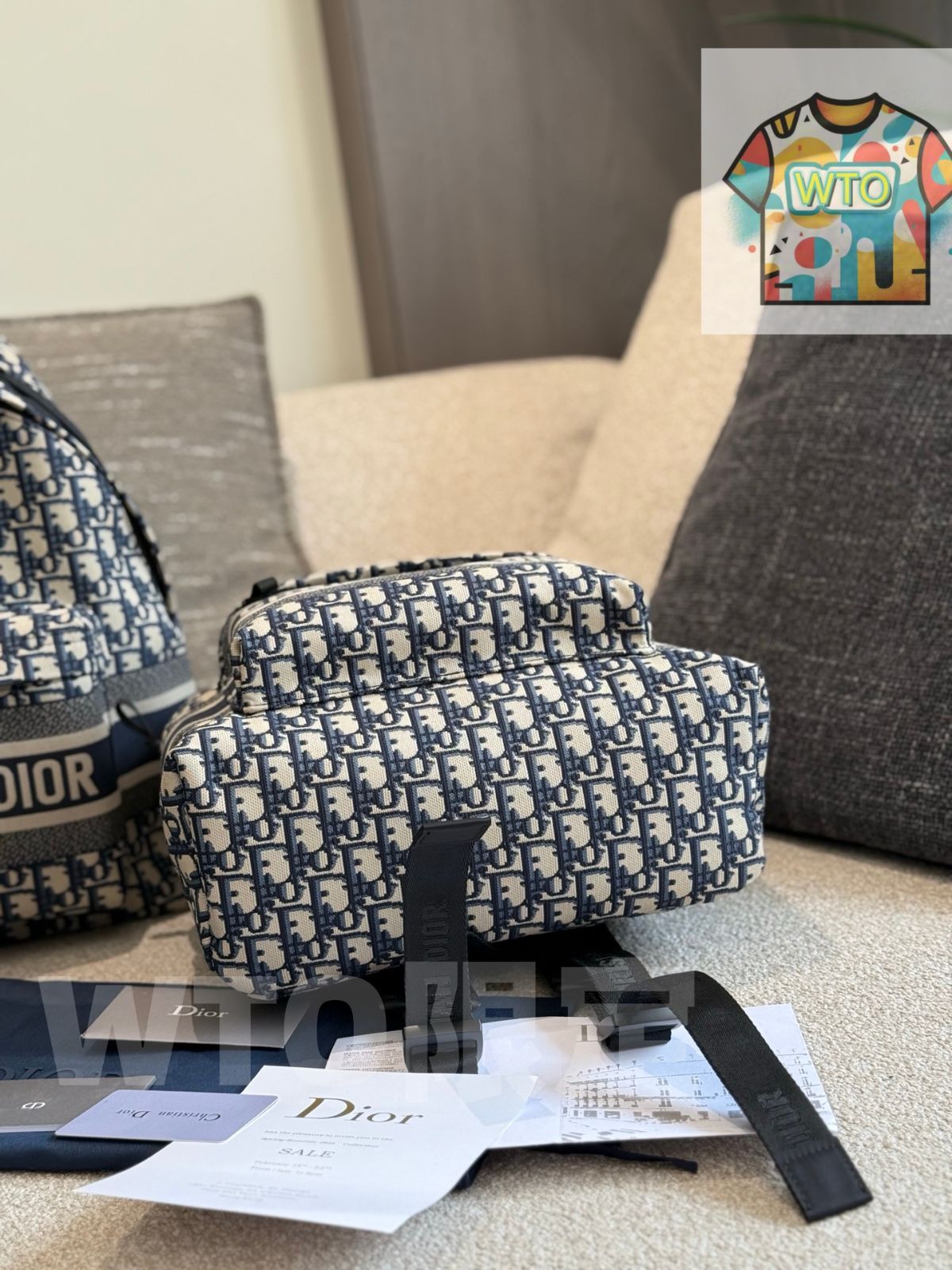  WTO通販 Dior Travel Backpack ディオール トラベル バックパック-WTO輸入-UGW 50 ハンドバッグ バッグ