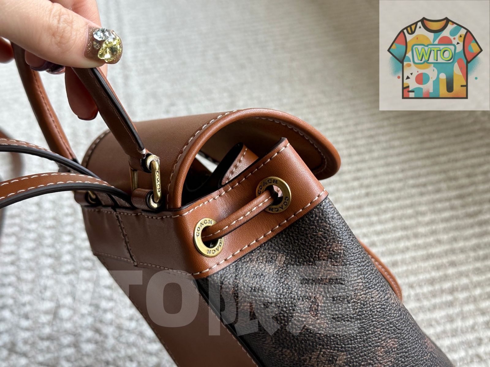  WTO通販 Coach 21 x 17 cm Backpack クーチ バックパック-WTO輸入-WZA 86 ハンドバッグ バッグ