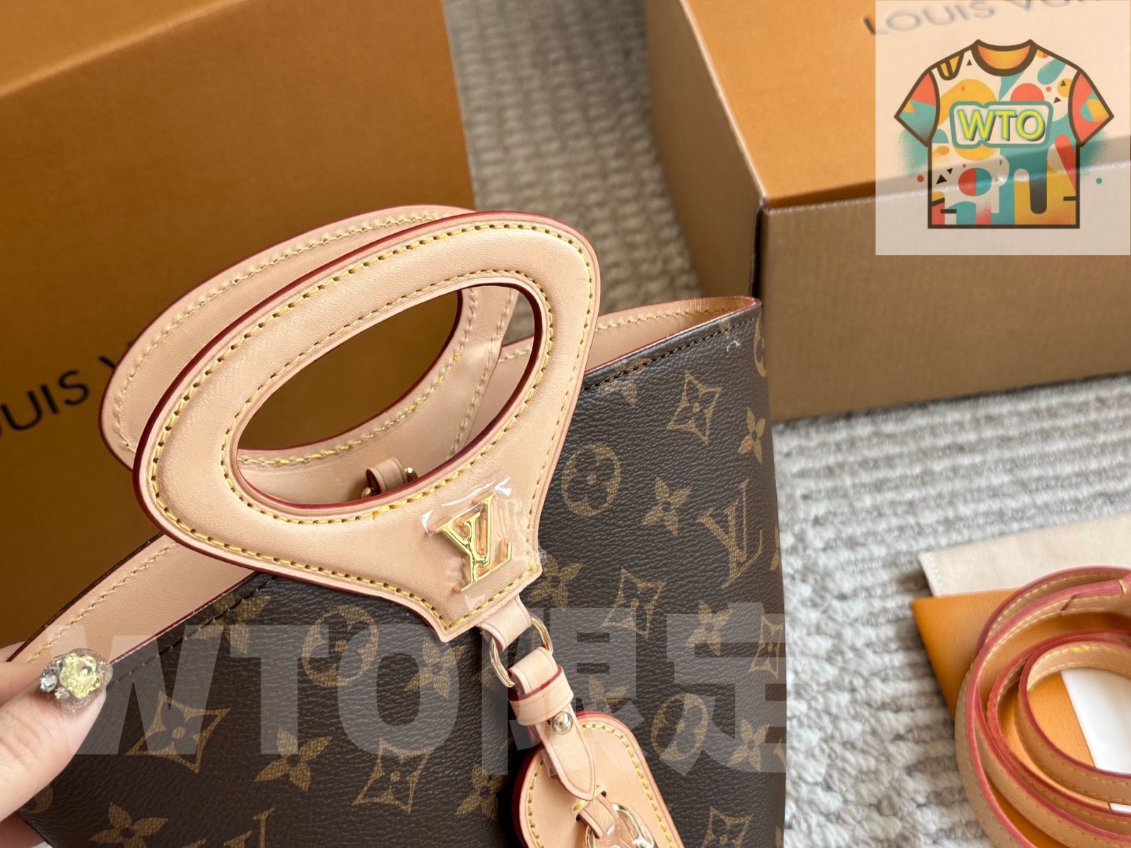 WTO通販 Louis Vuitton 25SS New Arrival Shopping Basket Bag ルイ ヴィトン 25SS ショッピングバスケットバッグ-WTO輸入-ABV58