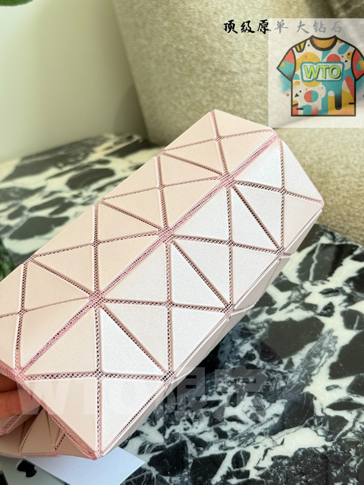  今日 Series CARAT Small Colorful Hardware Diamond Square Box Bag ハードウェア ダイヤモンド スクエアボックスバッグ ショルダーバッグ ショルダーバッグ