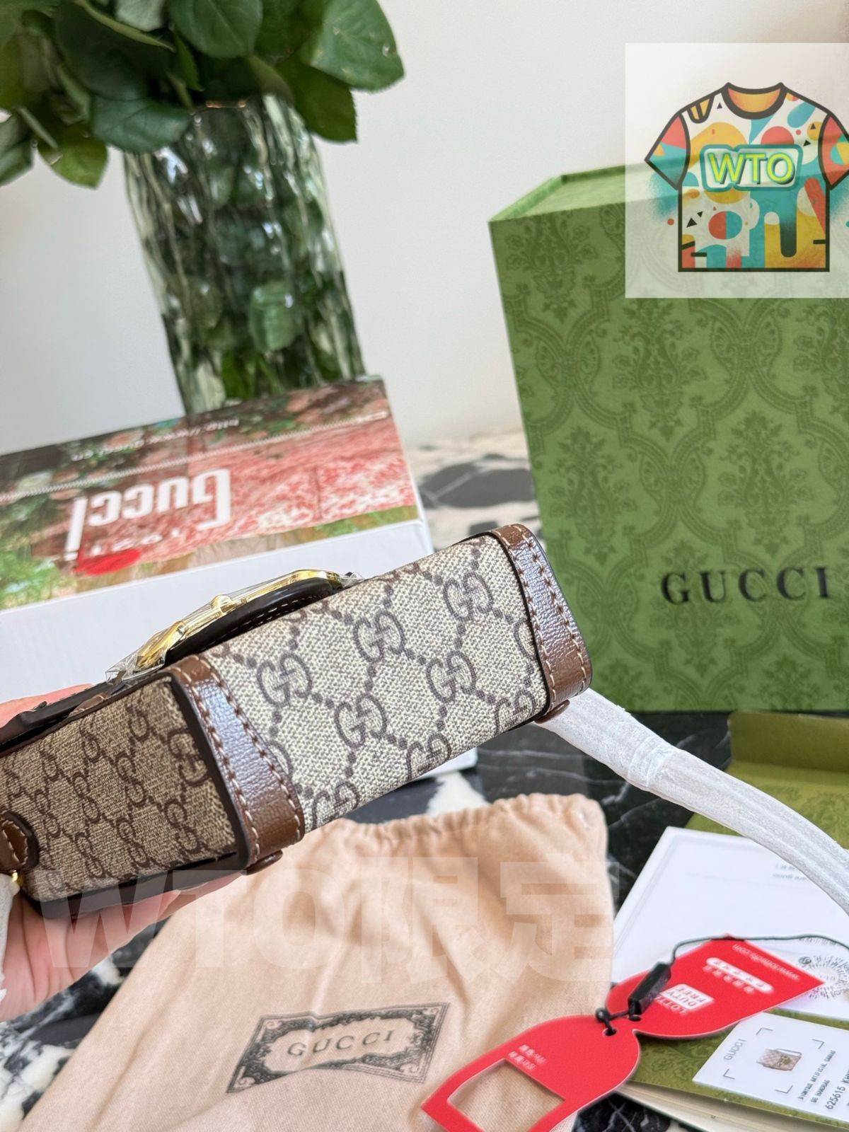 今日 Gucci Horsebit 1955 Mini Phone Bag グッチ ホースビット 1955 ミニ フォンバッグ