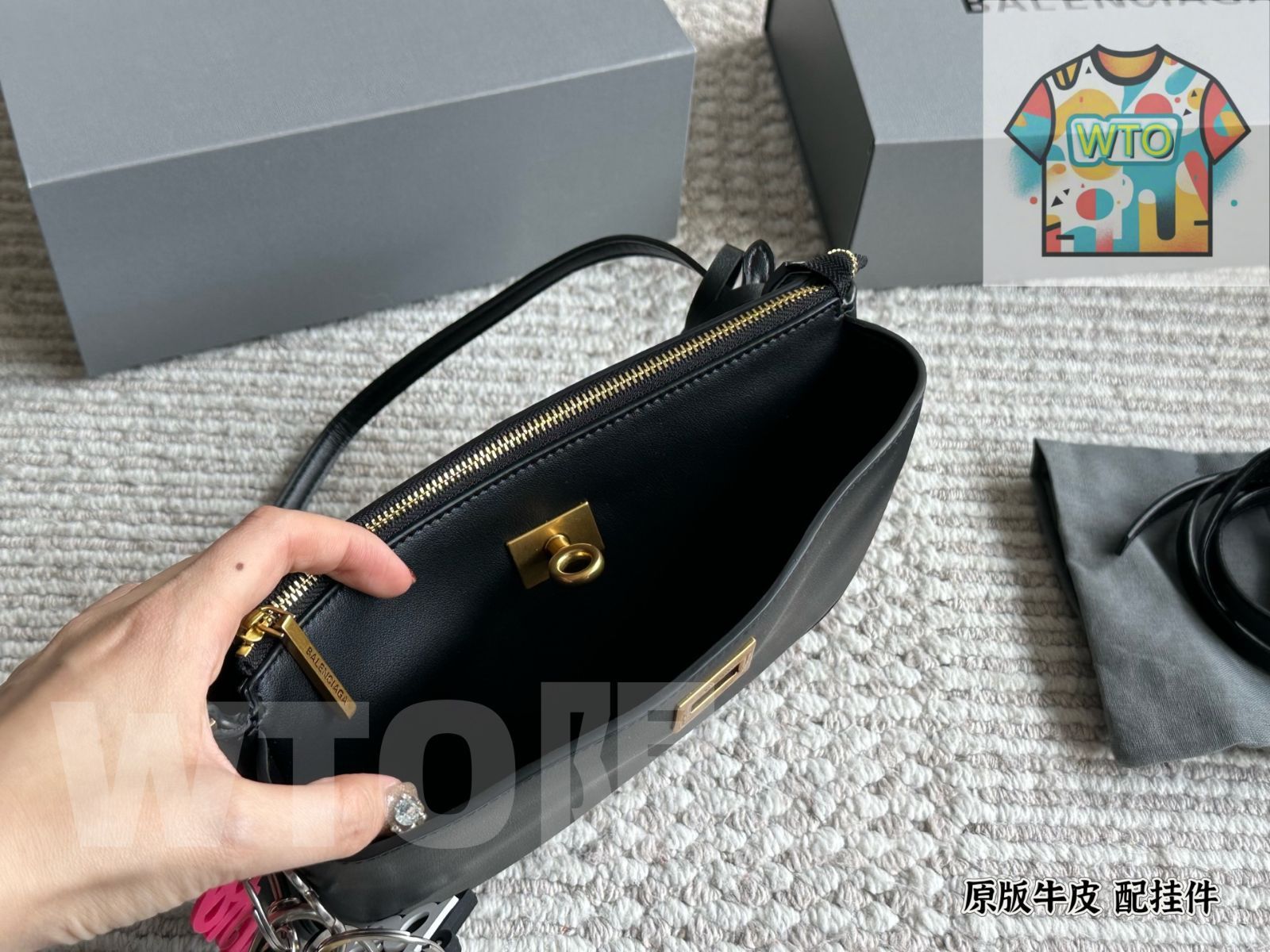  WTO通販 Balenciaga Rodeo Armpit Bag バレンシアガ ロディオ ニュー アンダーアームバッグ-WTO輸入-CXC 49 ハンドバッグ バッグ