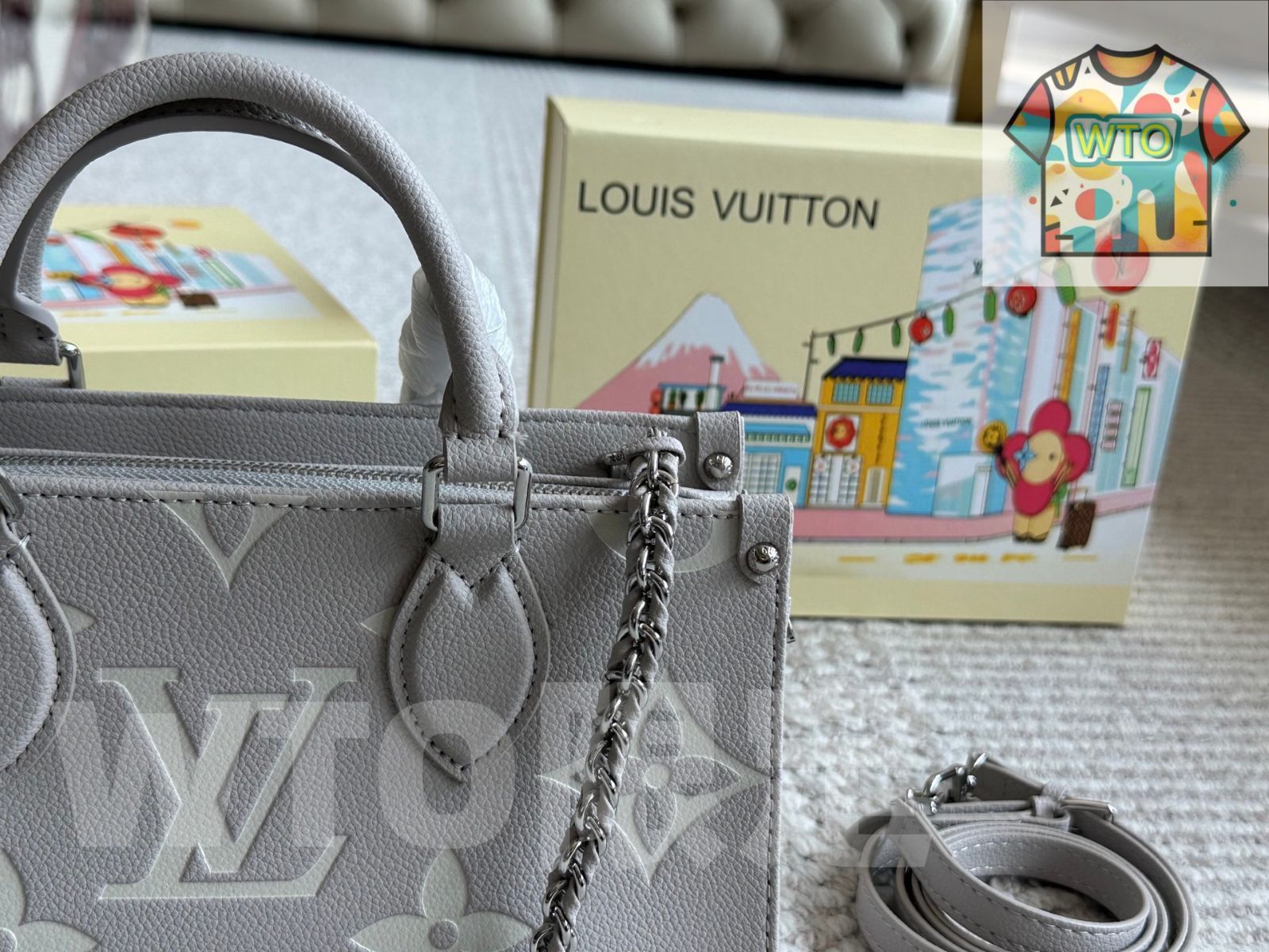 WTO通販 Luxury F able Gift Box Edition Lv Onthego Original ラグジュアリー フォードラブル ギフトボックス エディション ルイ ヴィトン オンザゴ オリジナル -WTO輸入-YWX95