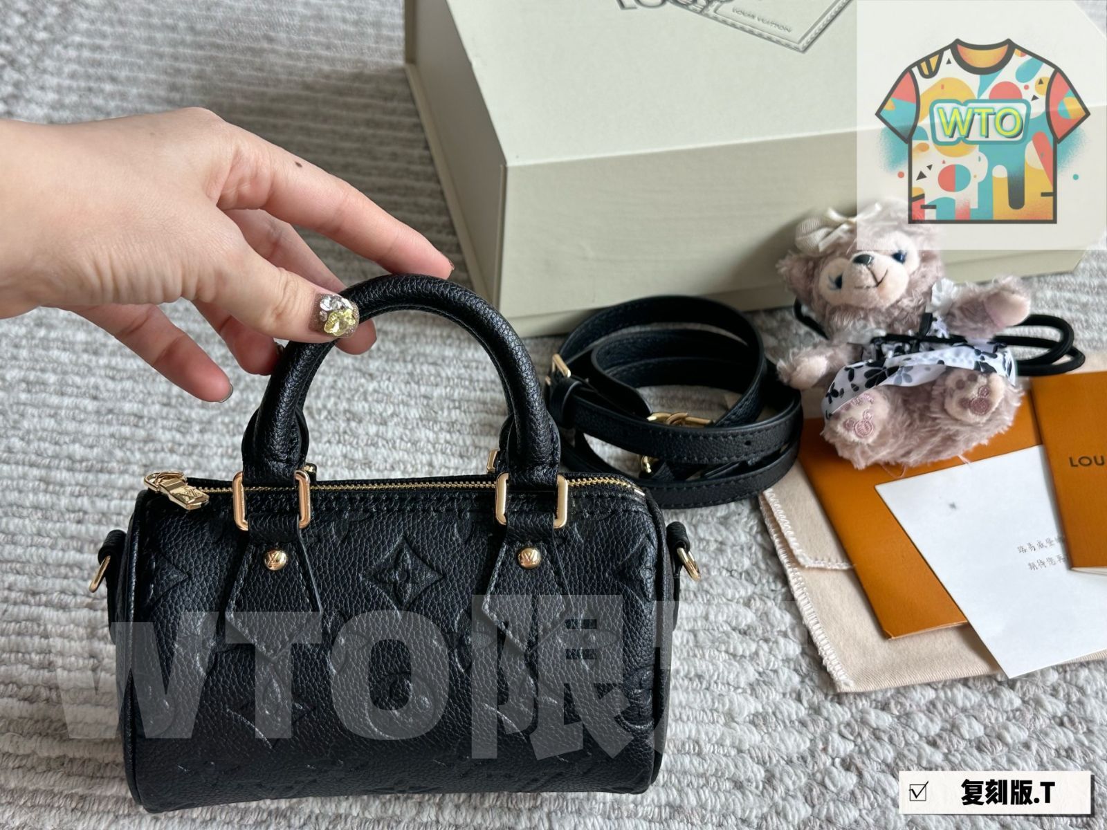 WTO通販 LV Speedy Nano Mini Bag ルイ ヴィトン スピーディ ナノ ミニ バッグ-WTO輸入-CDM92
