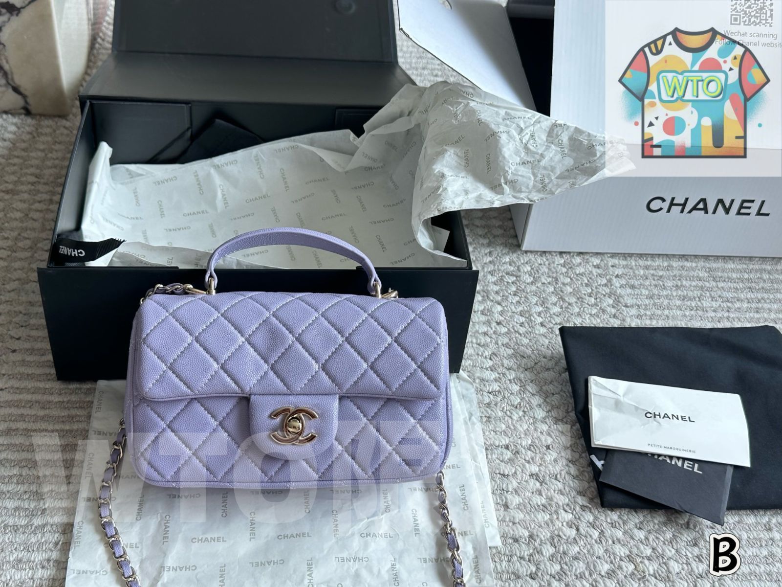  WTO通販 CHANEL CF Handle Mini Bag シャネル ハンドル ミニ バッグ-WTO輸入-XSZ 31 ハンドバッグ バッグ