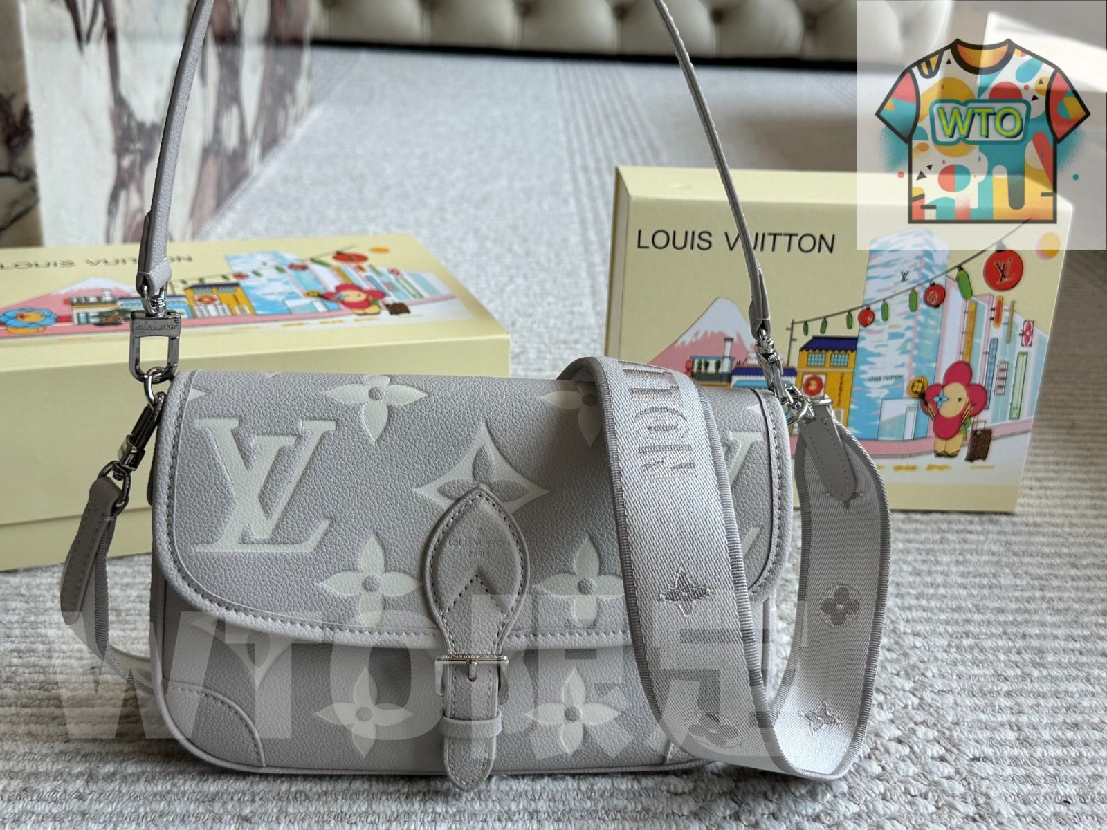 WTO通販 Early Spring Collection DIANE Baguette Lv イーリー スプリング ダイアン バゲット Lv -WTO輸入-UJC20