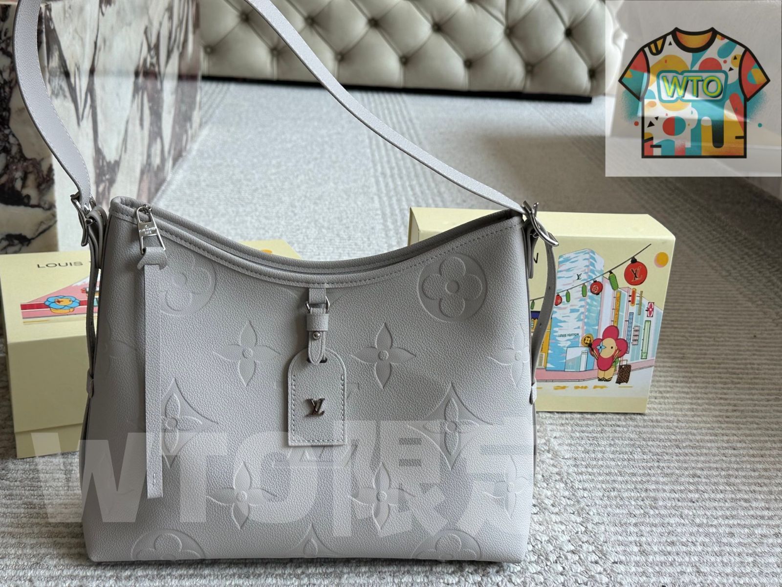 今日 Elephant Gray Elegance Lv Carryall エレファントグレイエレガンス Lv キャリーオール