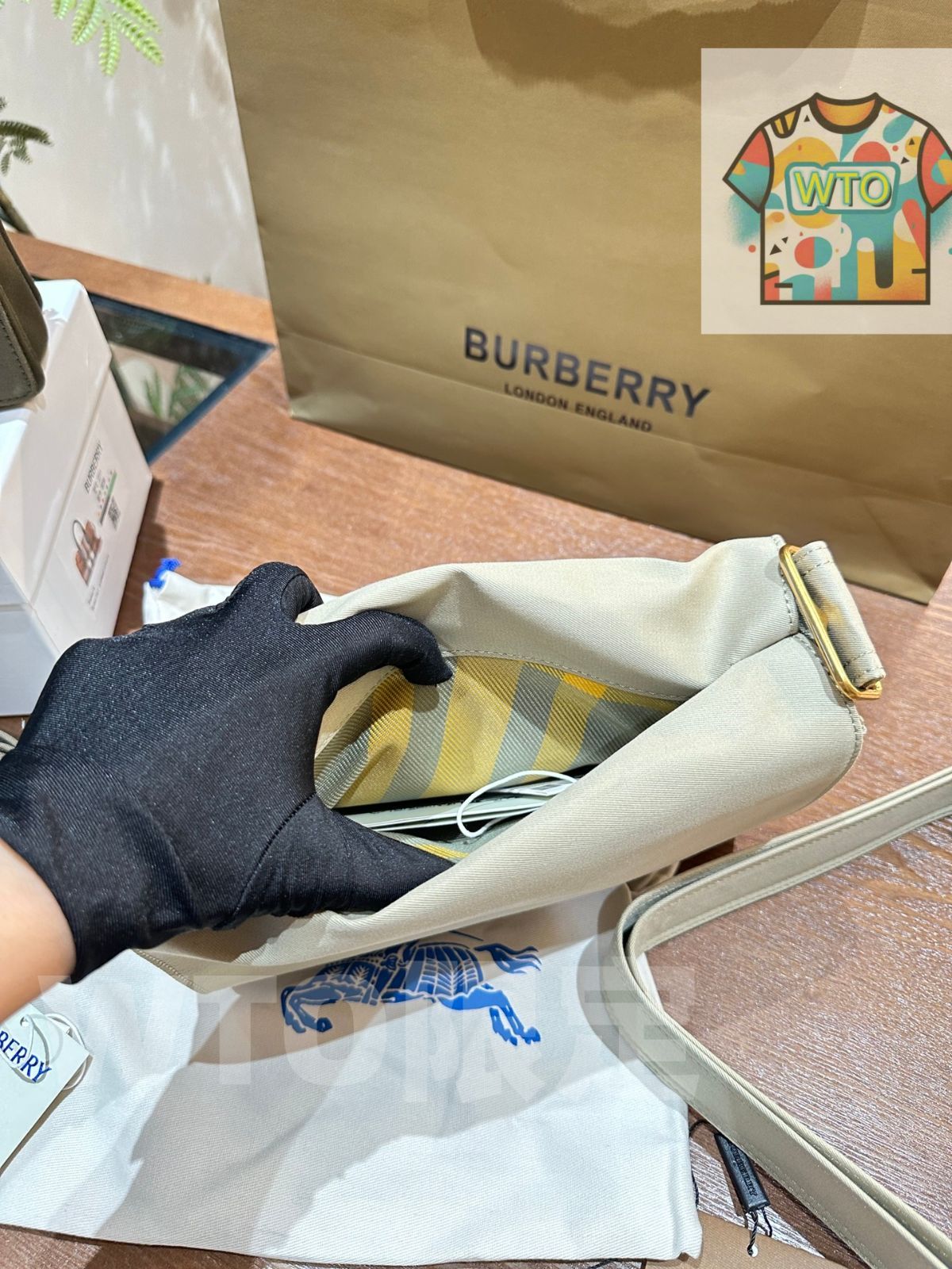 ガバルディン トレンチコート