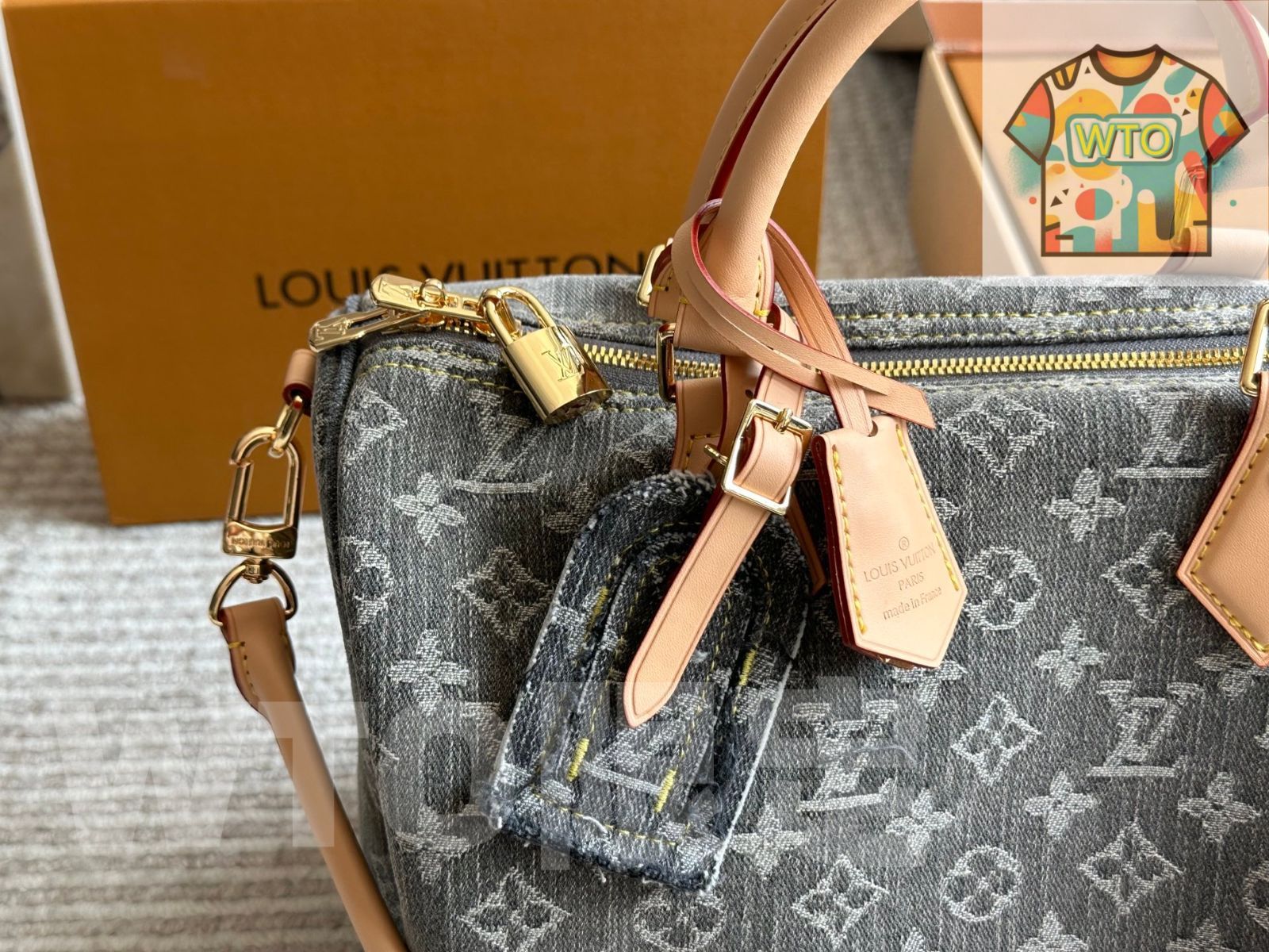 WTO通販 2025 New Lv Speedy 30 Pillow Bag 2025 年ニュー Lv スピーディ 30 ピローバッグ-WTO輸入-TFQ82