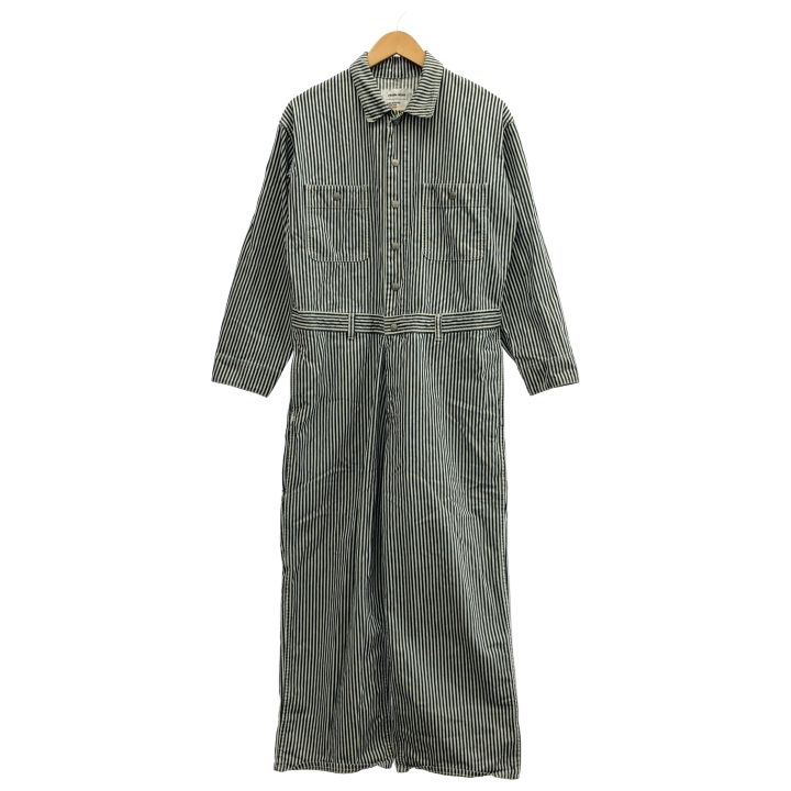 FRAMeWORK フレームワーク ⑤ 24040220301040 ヒッコリーオールインワン レディース ネイビー