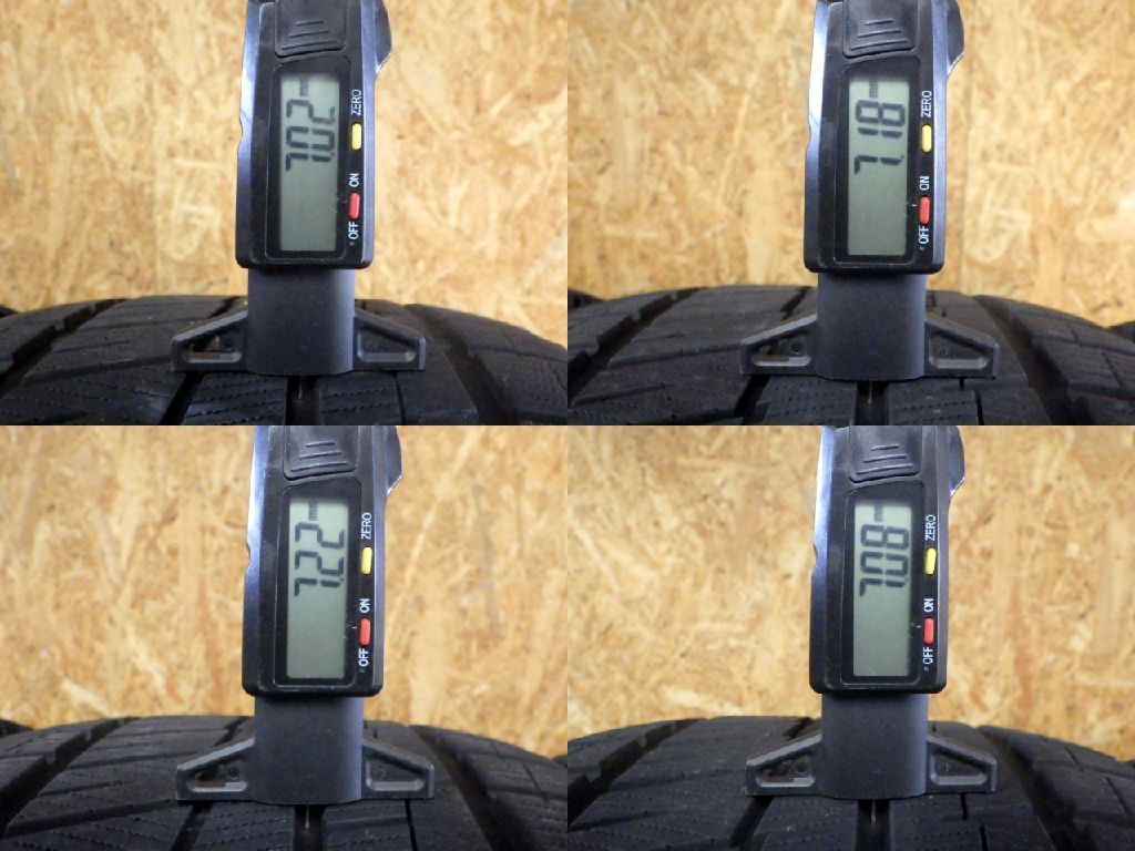 SR 136 製造 約8部山 GRIPMAX GRIP ICE X 225 55 R 17 4本