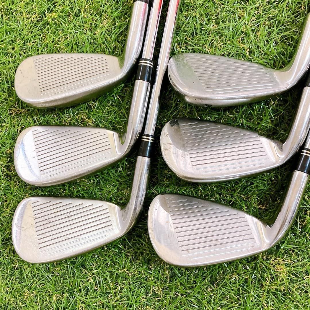 テーラーメイド　バーナー　メンズゴルフアイアン6本セット　右利き　S　初心者 テーラーメイド BURNER バーナー メンズアイアン 6本 初心者 R 右利き