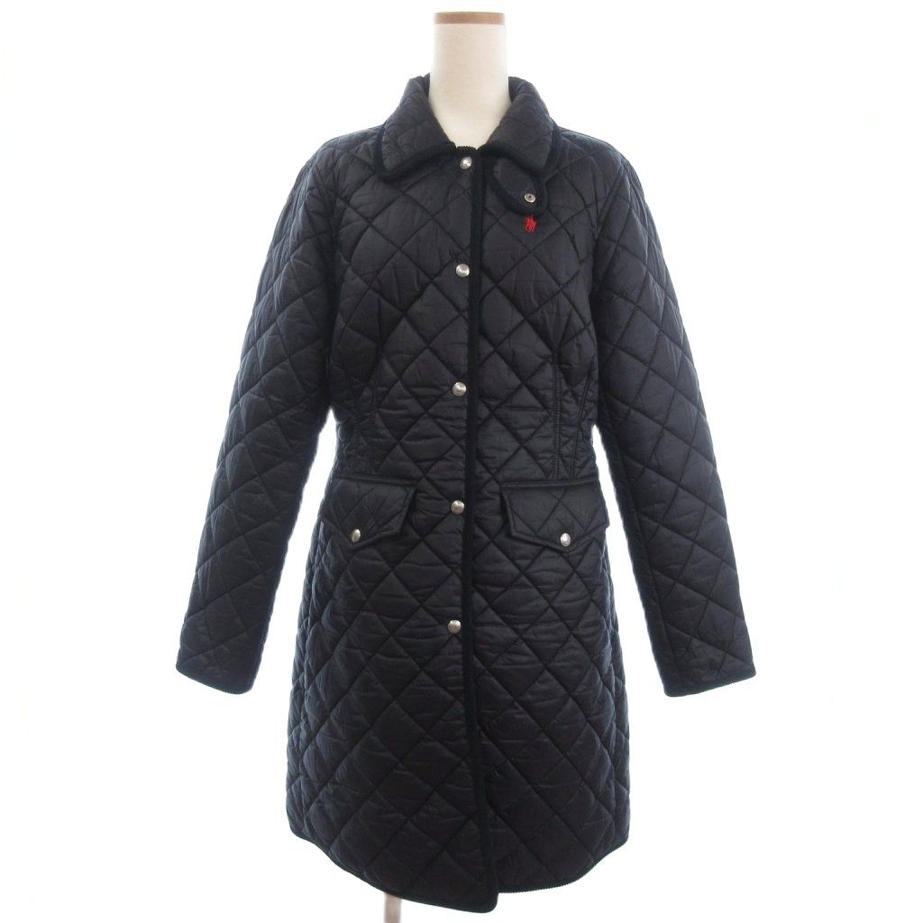 ラルフローレン RALPH LAUREN ステン キルティング ジャケット コート 紺 ネイビー M