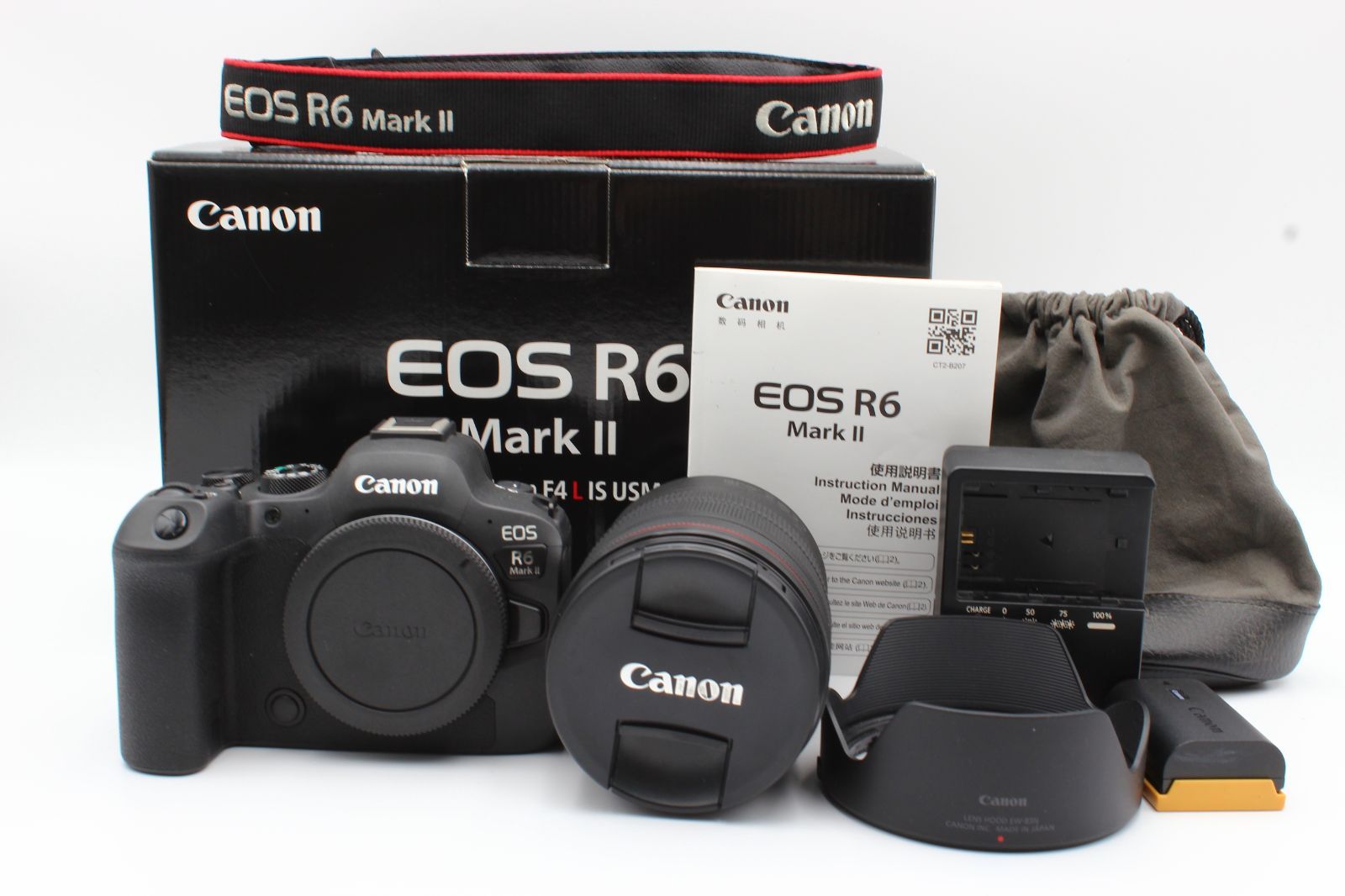 Canon レンズキット EOS R6 Mark II RF24-105L IS USM ミラーレス No.C11601