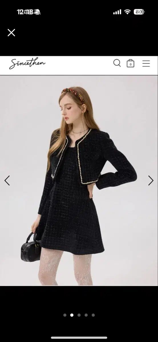 シンスゼン ダズリングジャケット ワンピース セット