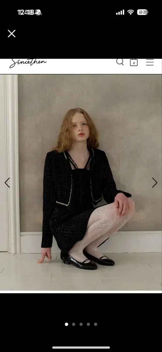 シンスゼン ダズリングジャケット ワンピース セット