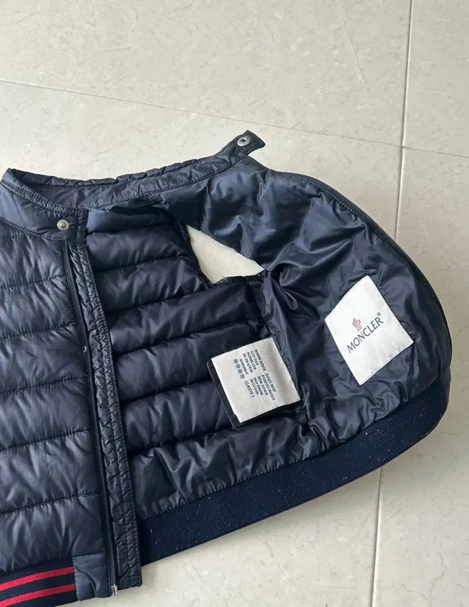 モンクレール キッズ ネイビー ダウン ベスト 12 M