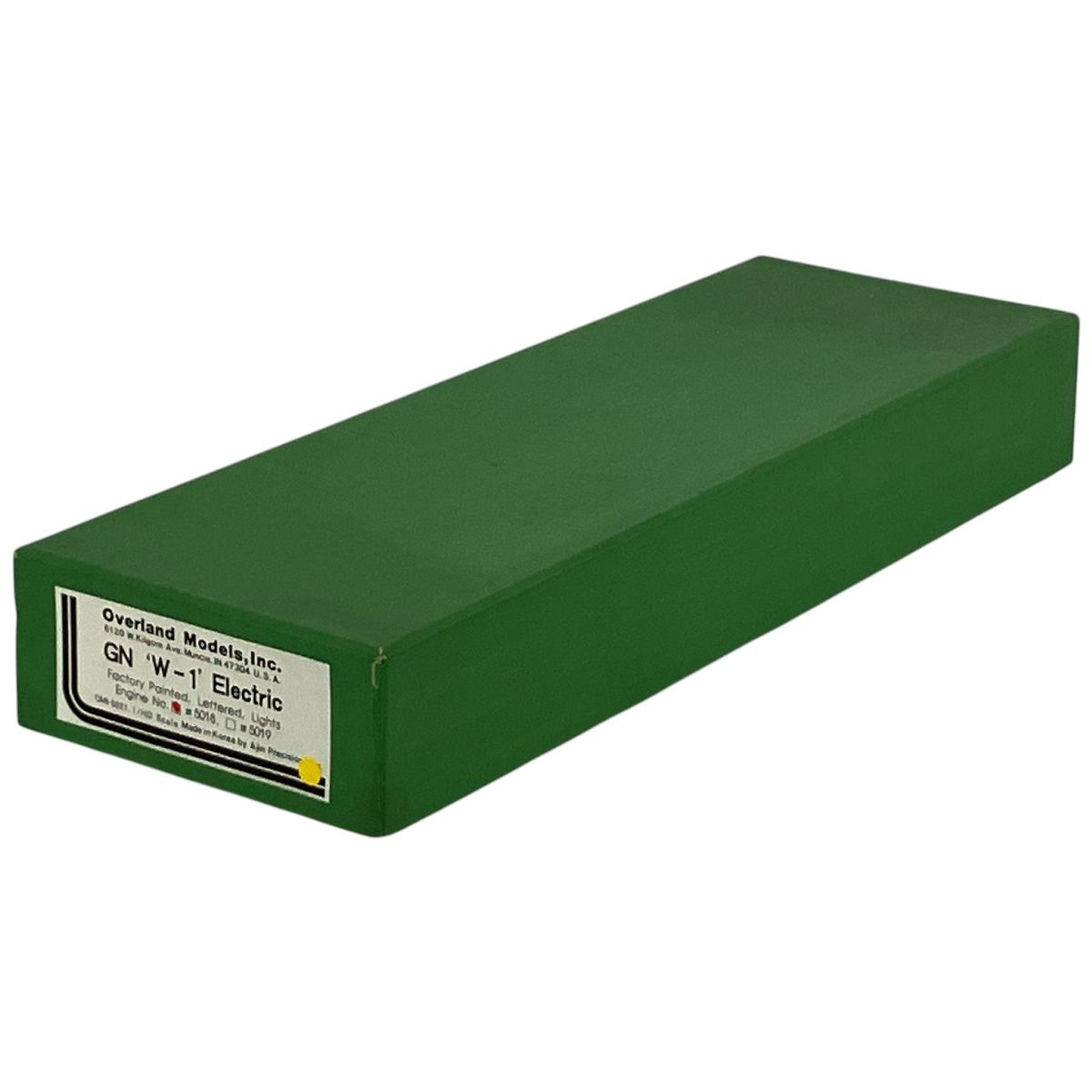 Overland Models OMI 5021 1 グレートノーザン鉄道 W 1形 電気機関車 HOゲージ 鉄道模型