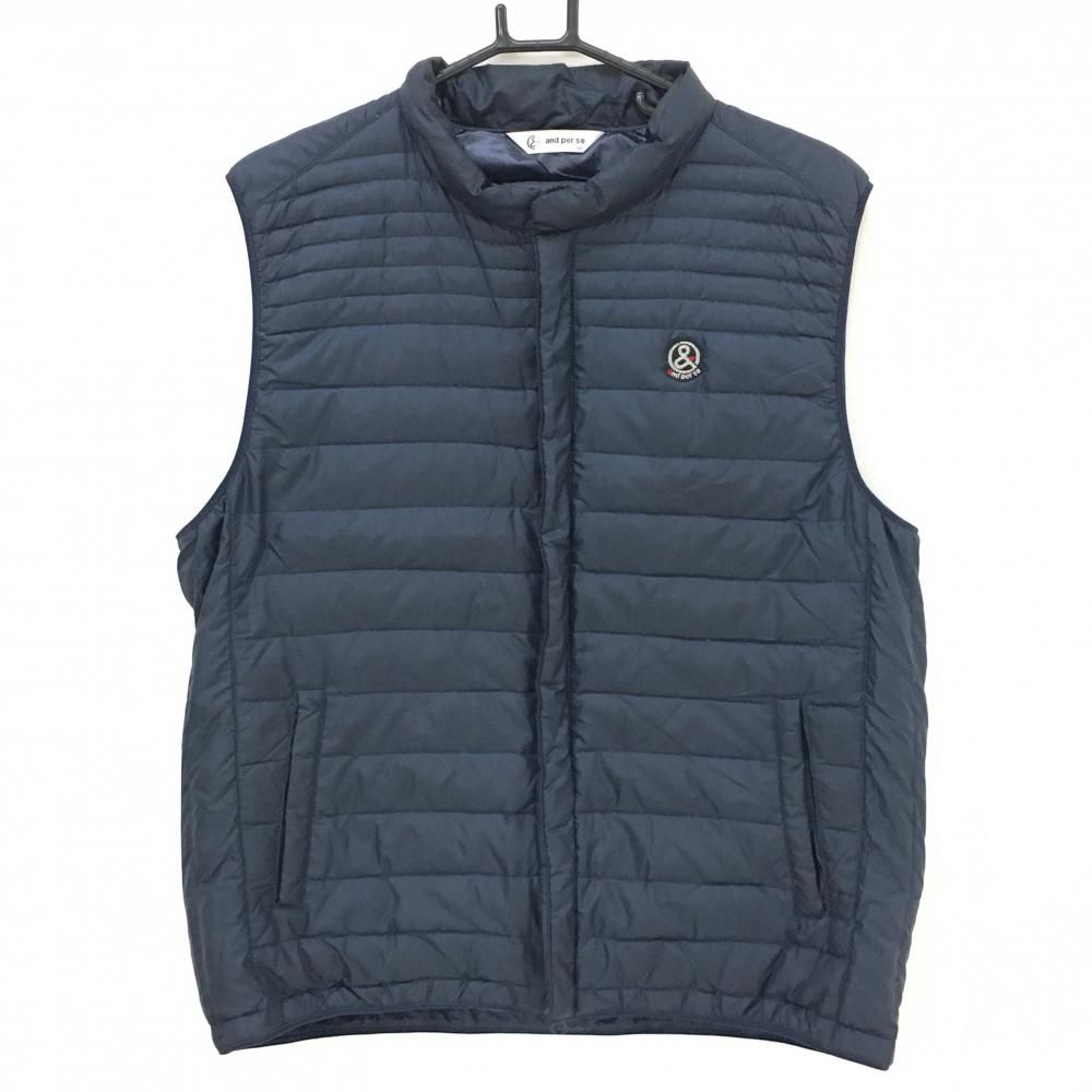 アンパスィニットベスト。 サイズ：M AND PER SE アンパスィ ニット