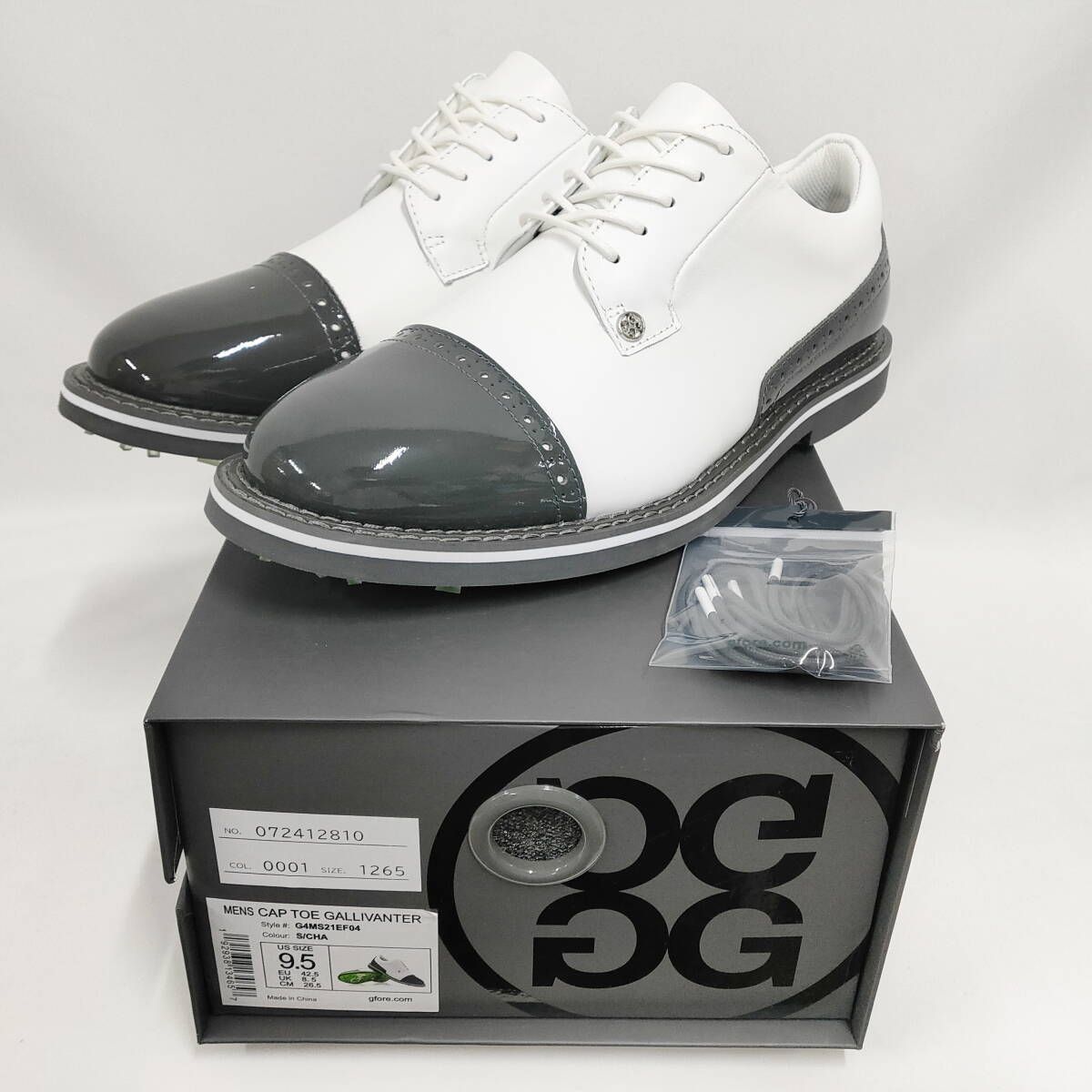 新品 未使用 ジーフォア キャップ トゥ ギャリバンター ゴルフシューズ