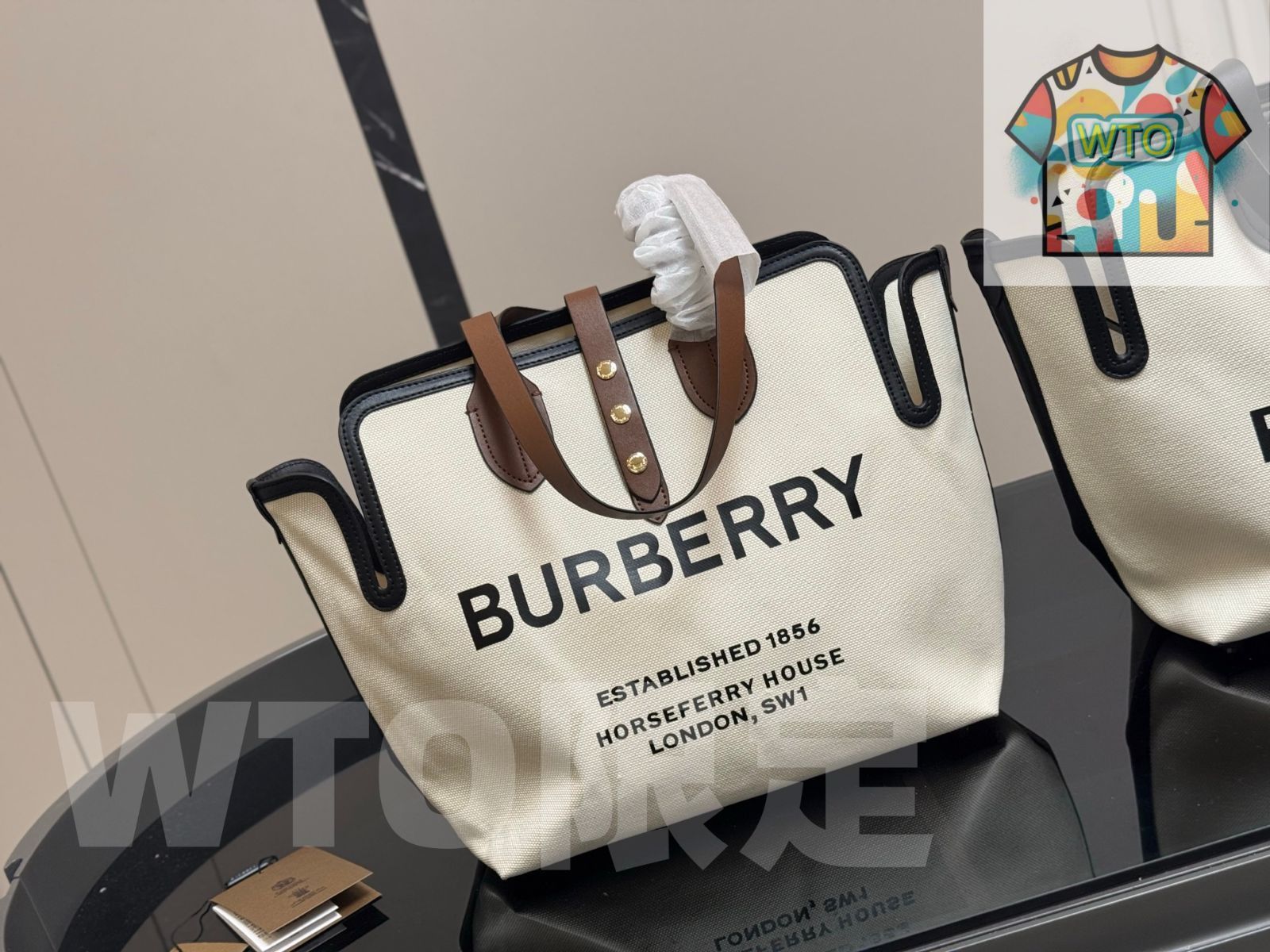 WTO通販 Burberry ショッピングバッグ-WTO輸入-AAM51