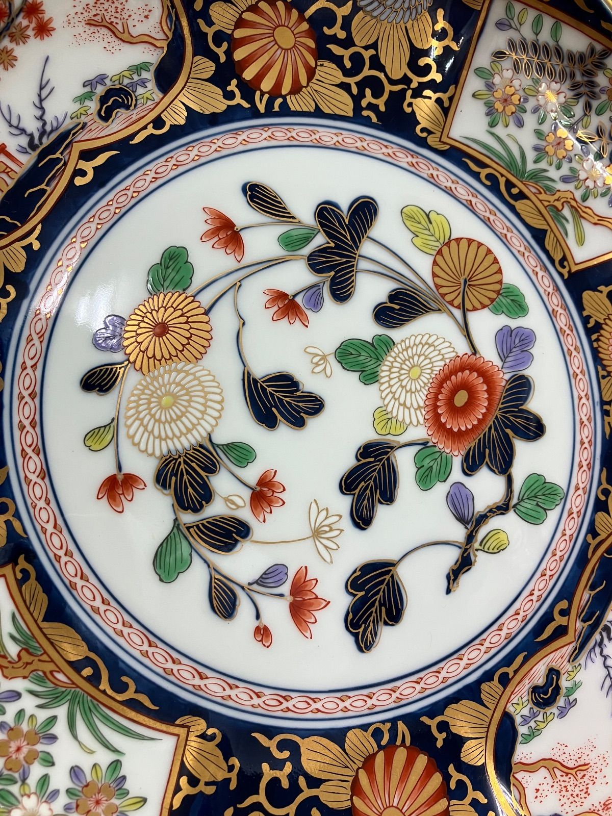 大皿 賞美堂其泉 美術有田焼 琳派 古伊万里 盛皿