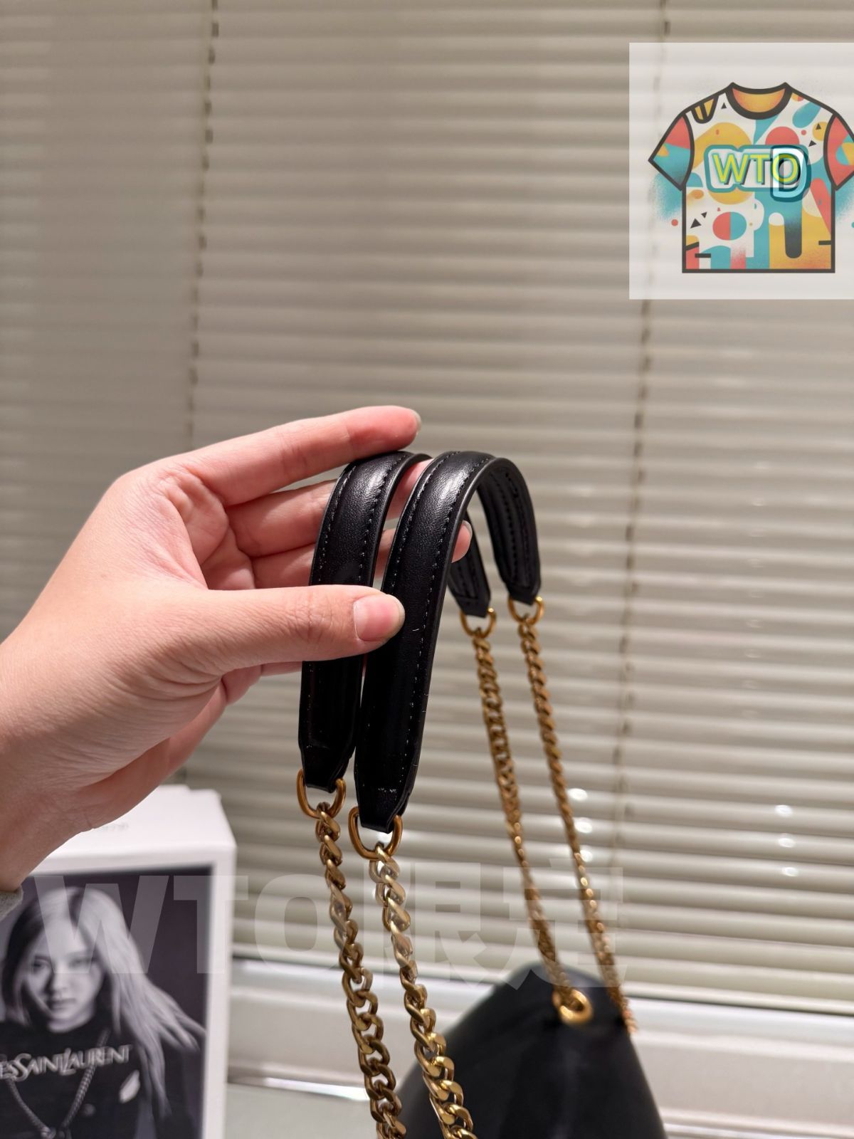 WTO通販 YSL チェーンバッグ - Sunset 22cm オリジナル皮革バージョン -WTO輸入-TXU28