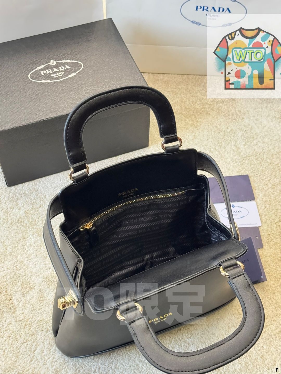 WTO通販 Prada 25 ショー ショルダーバッグ 45×30cm-WTO輸入-FTE75