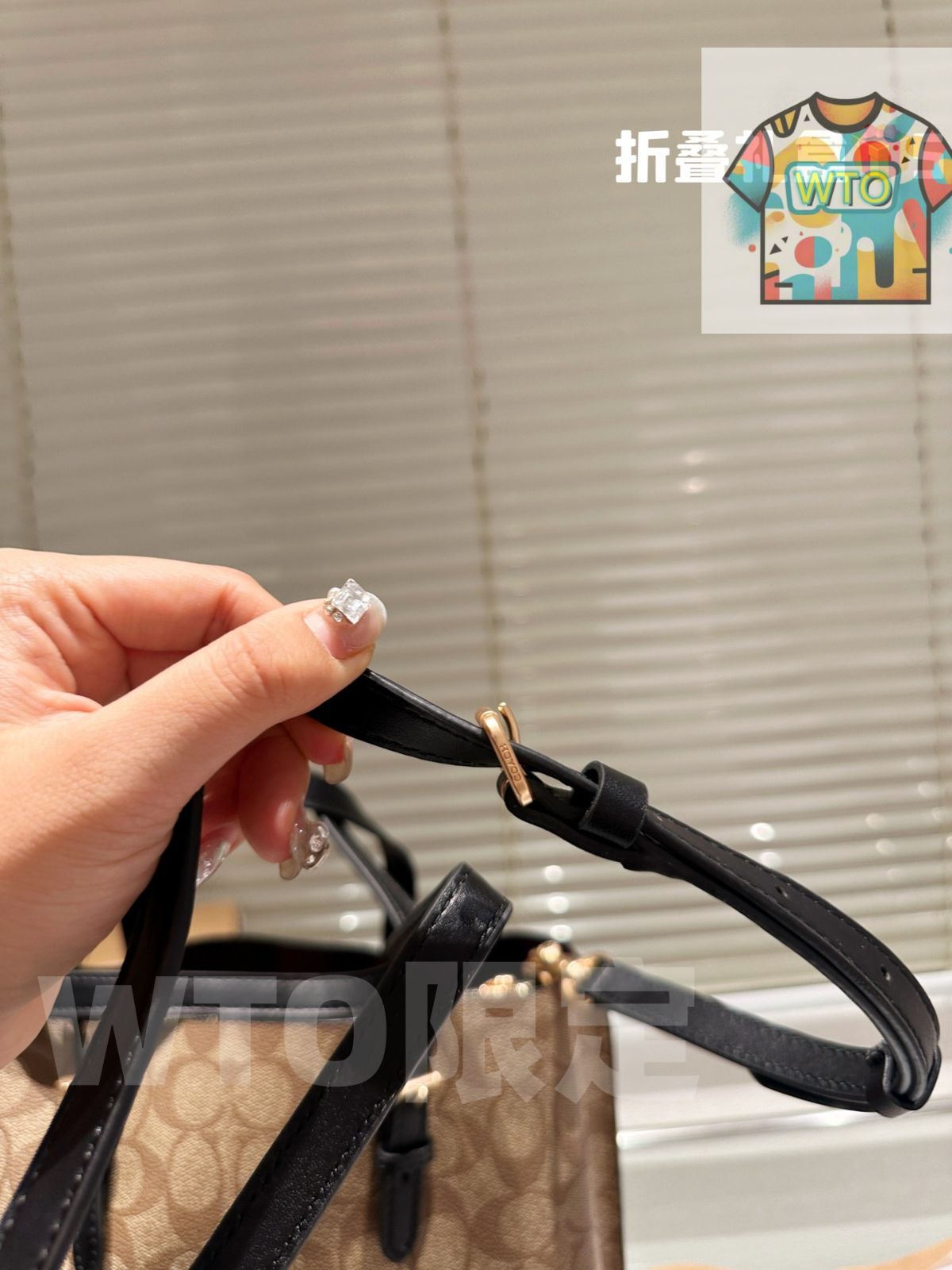 トートバッグ スーパーポピュラーショッピングバッグ-WTO輸入-JFH