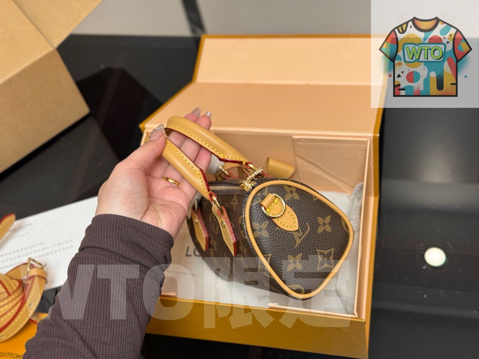  WTO通販 Louis Vuitton Speedy Nano ルイ ヴィトン スピーディ ナノ-WTO輸入-BDK 10 ショルダーバッグ ショルダーバッグ