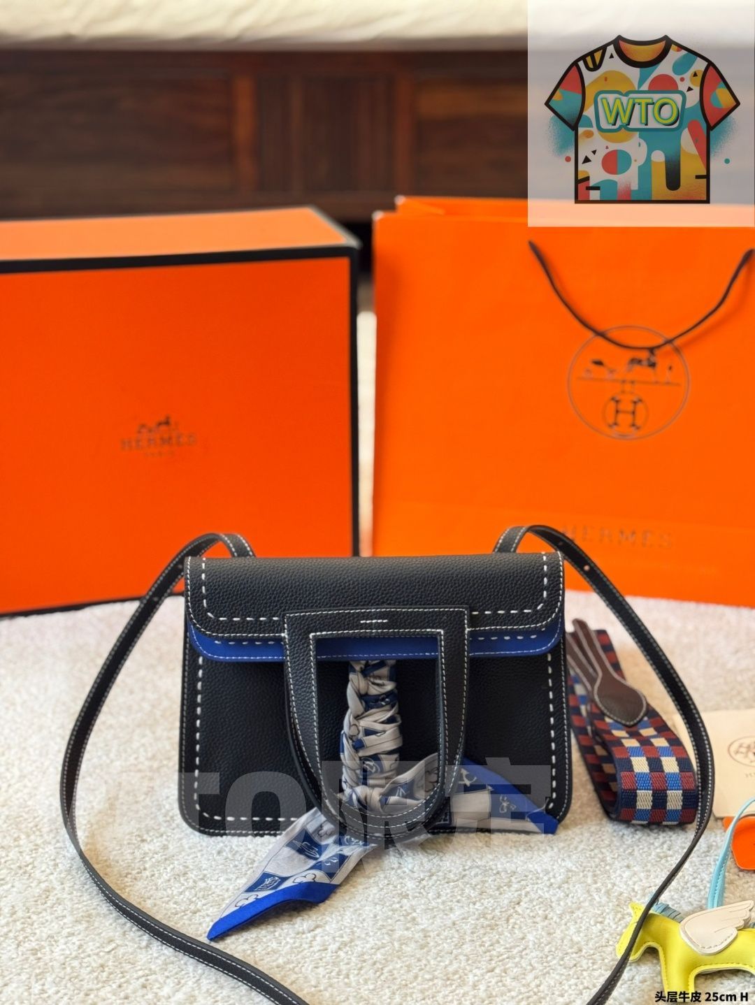 WTO通販 Herm s Halzan バッグ 25cm-WTO輸入-KUD87