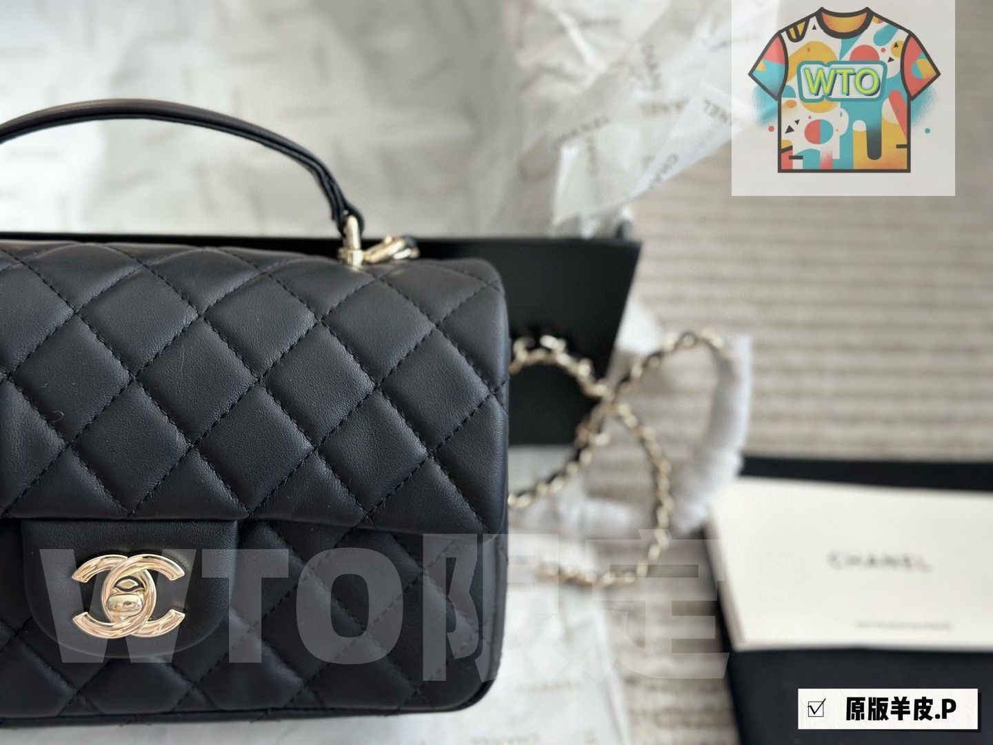 WTO通販 Chanel CF Handle ミニバッグ 20×12cm-WTO輸入-OGJ75