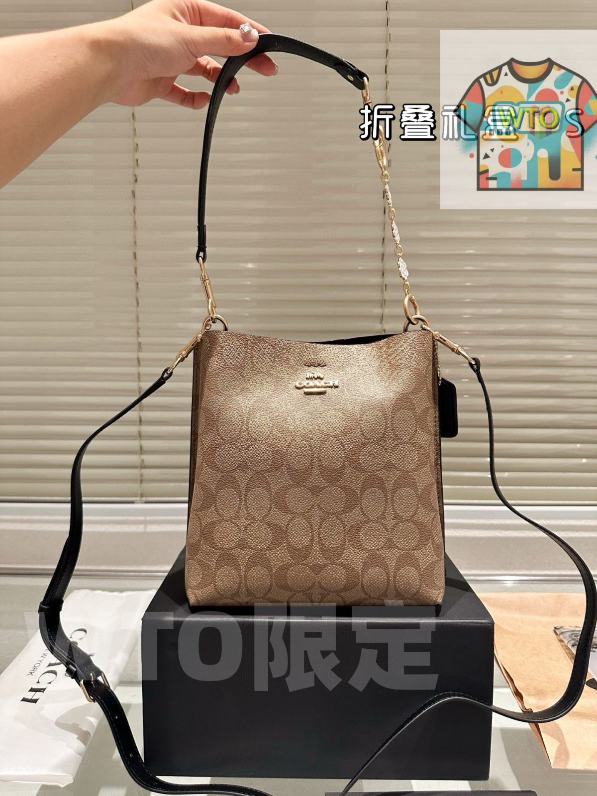WTO通販 COACH Mollie Bucket シリーズ バケットバッグ-WTO輸入-RDK55