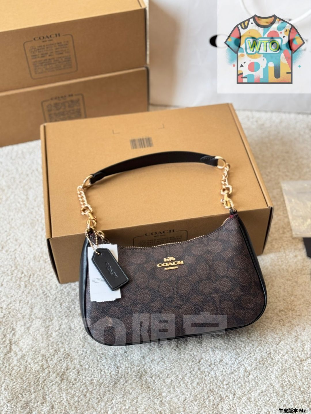  WTO通販 COACH Teri シリーズ アンダーアームバッグ サザエスキンプレス-WTO輸入-HIX 60 ショルダーバッグ ショルダーバッグ