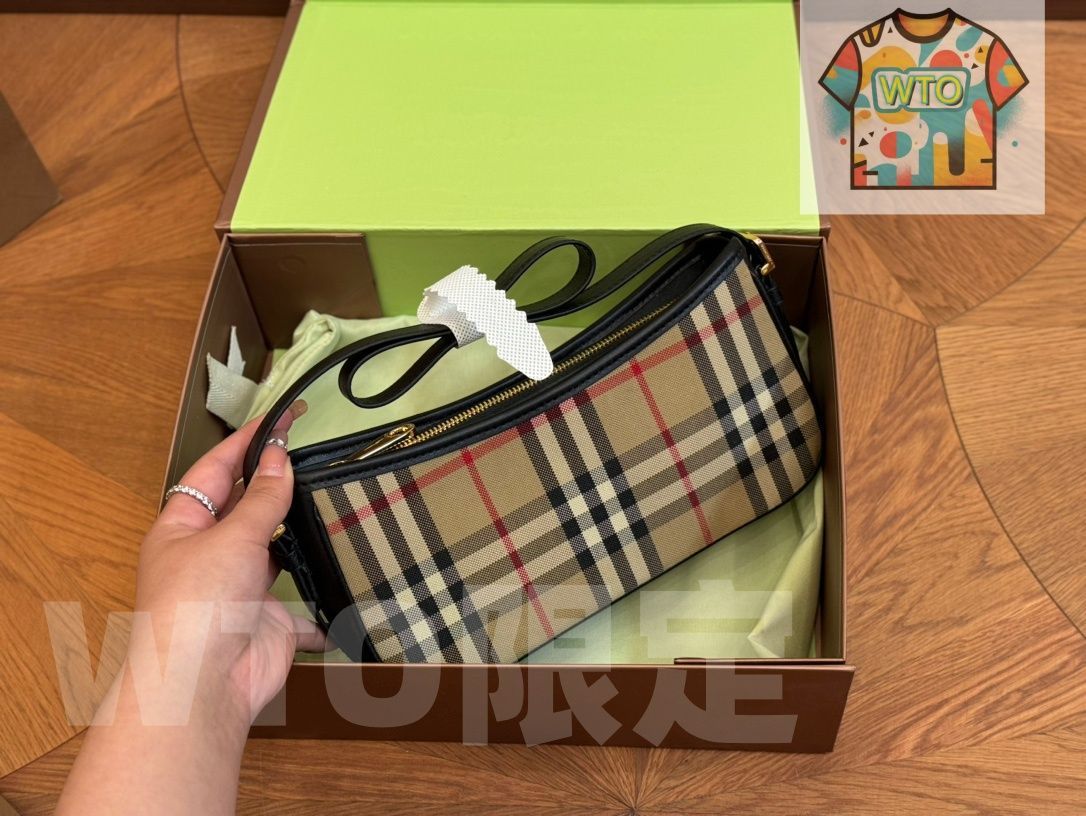 WTO通販 Burberry ヴィンテージ アンピットバッグ 24×11cm -WTO輸入-SPA45