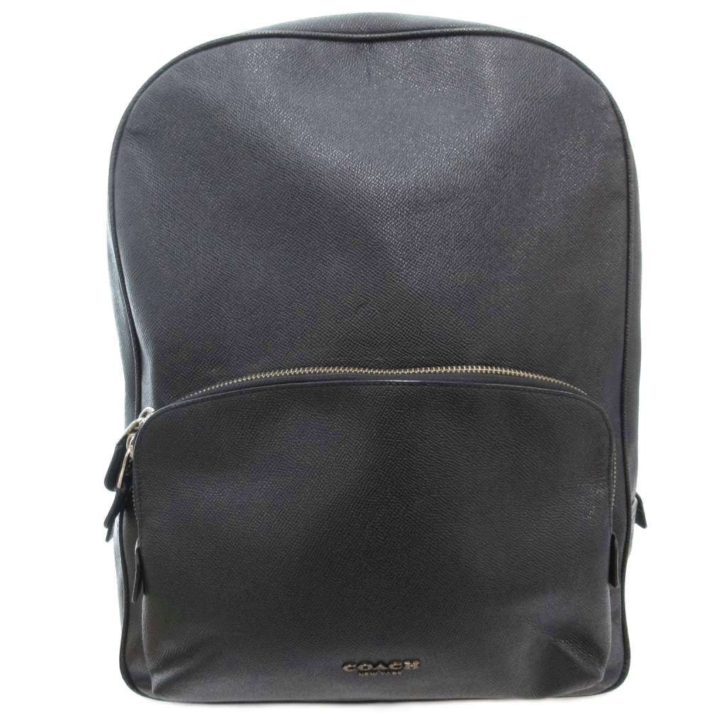 コーチ COACH Kennedy ケネディ リュックサック デイパック ロゴ レザー 本革 黒 ブラック 54857 AE GY18