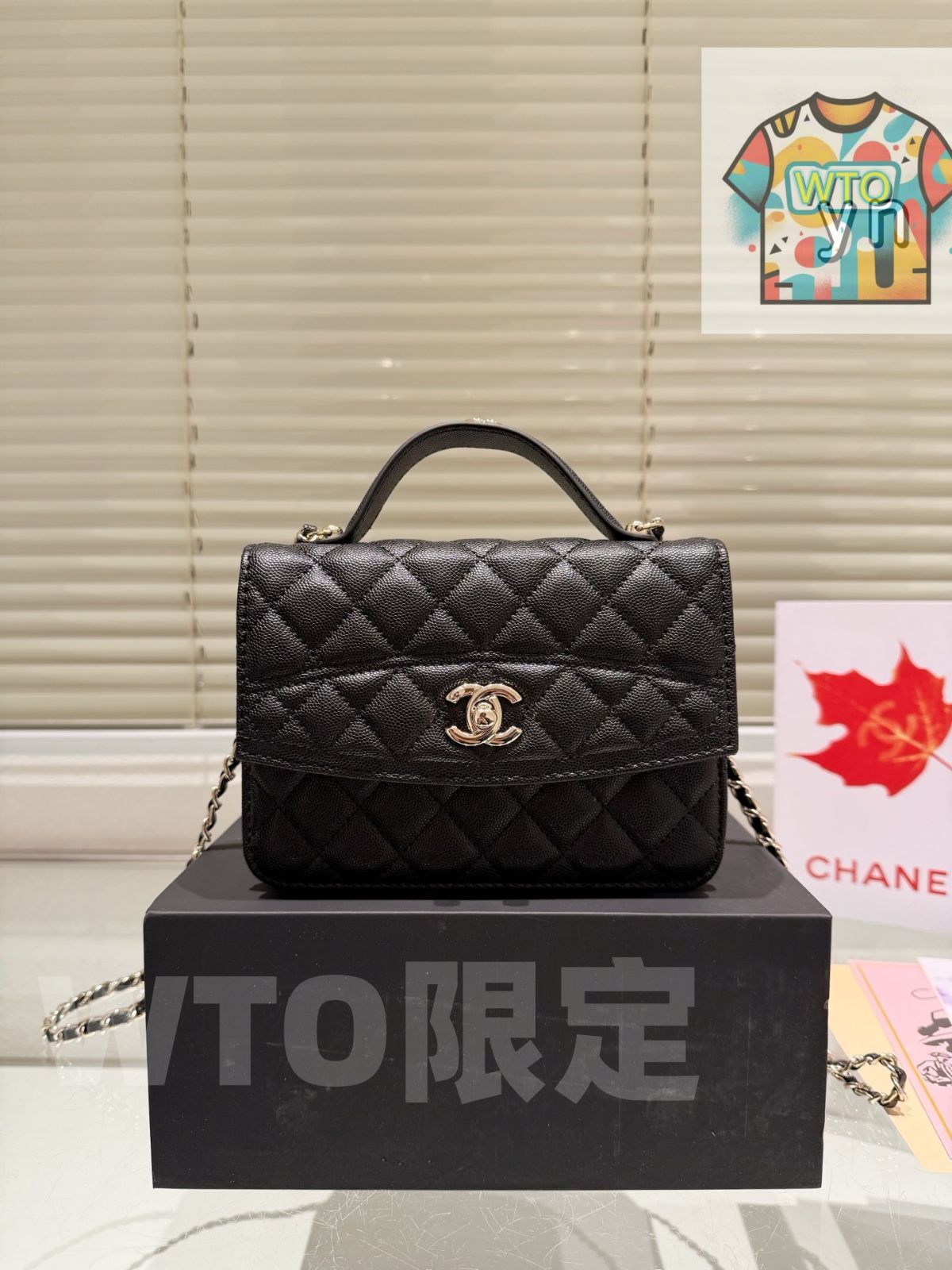 WTO通販 CHANEL デュアルショルダーバッグ 18×12cm-WTO輸入-AQI51