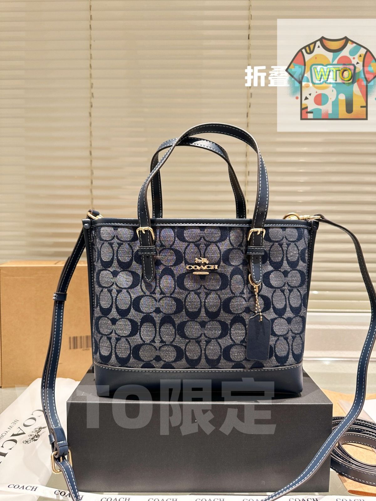 WTO通販 COACH Mollie 25 トートバッグ ショッピングバッグ-WTO輸入-OBK74