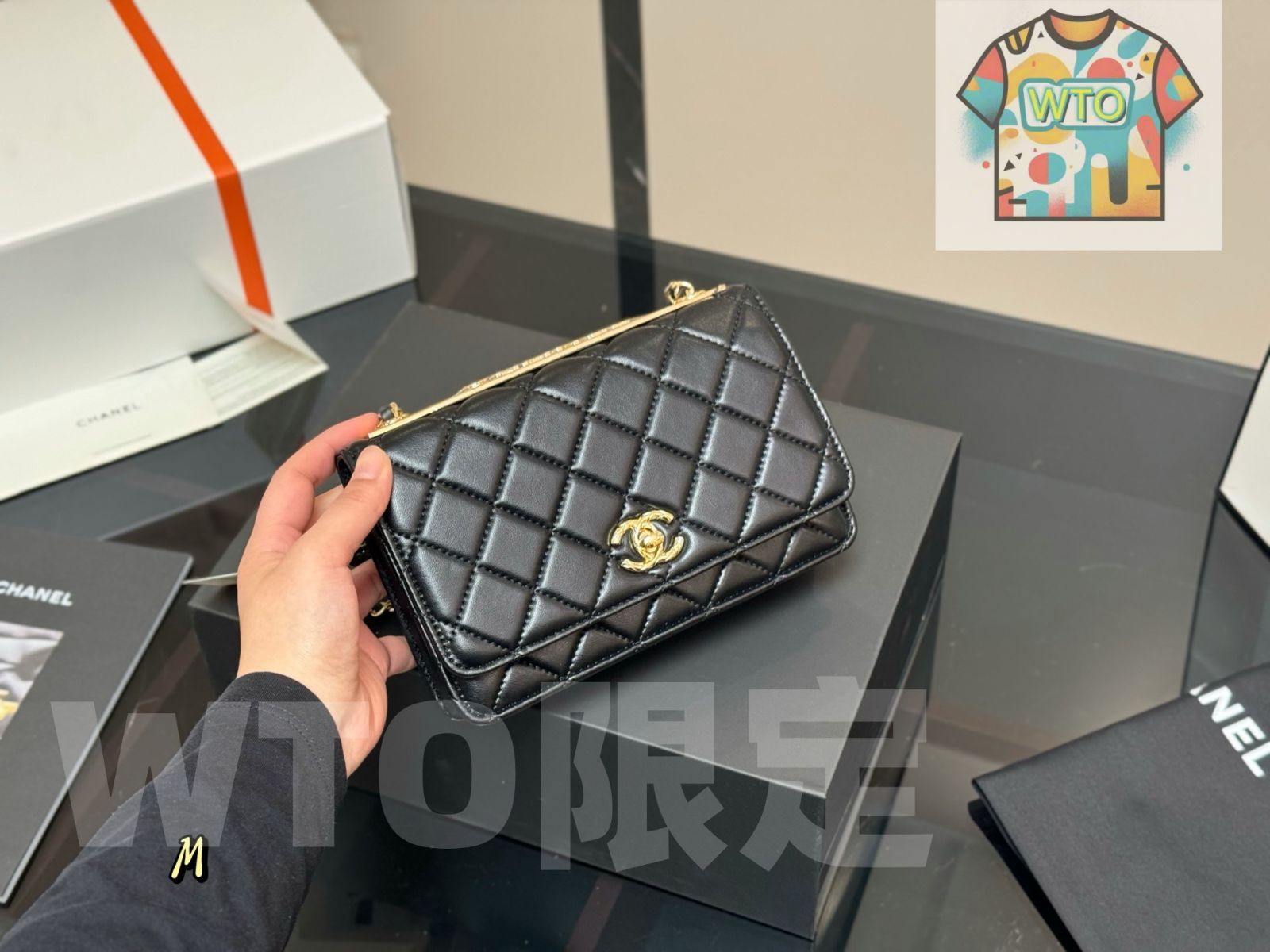 WTO通販 Chanel Trendy CC WOC バッグ 19×12cm-WTO輸入-NOZ67