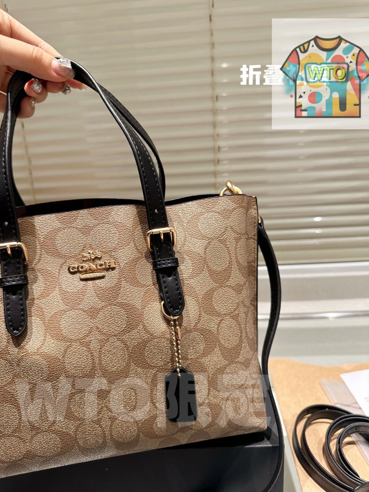 スーパーポピュラーショッピングバッグ-WTO輸入-JFH