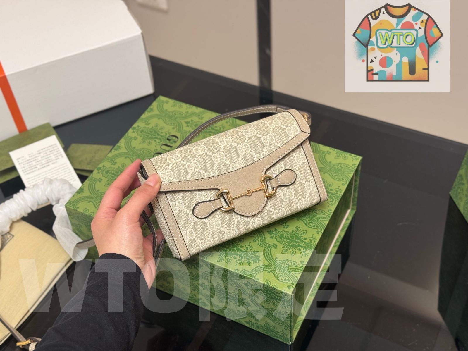  WTO通販 Gucci 1955 モバイルバッグ -WTO輸入-TTP 80 ショルダーバッグ ショルダーバッグ