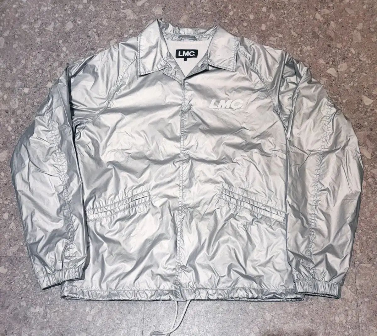 LMC コーチジャケット シルバーグレー L
