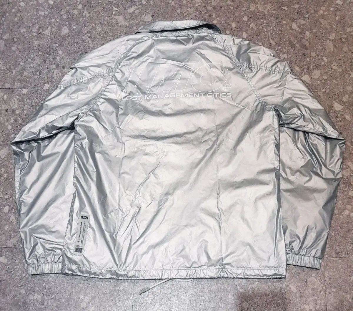 LMC コーチジャケット シルバーグレー L
