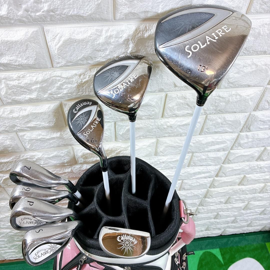 レディース キャロウェイ ソレイル SOLAIRE レディースゴルフセット 8本