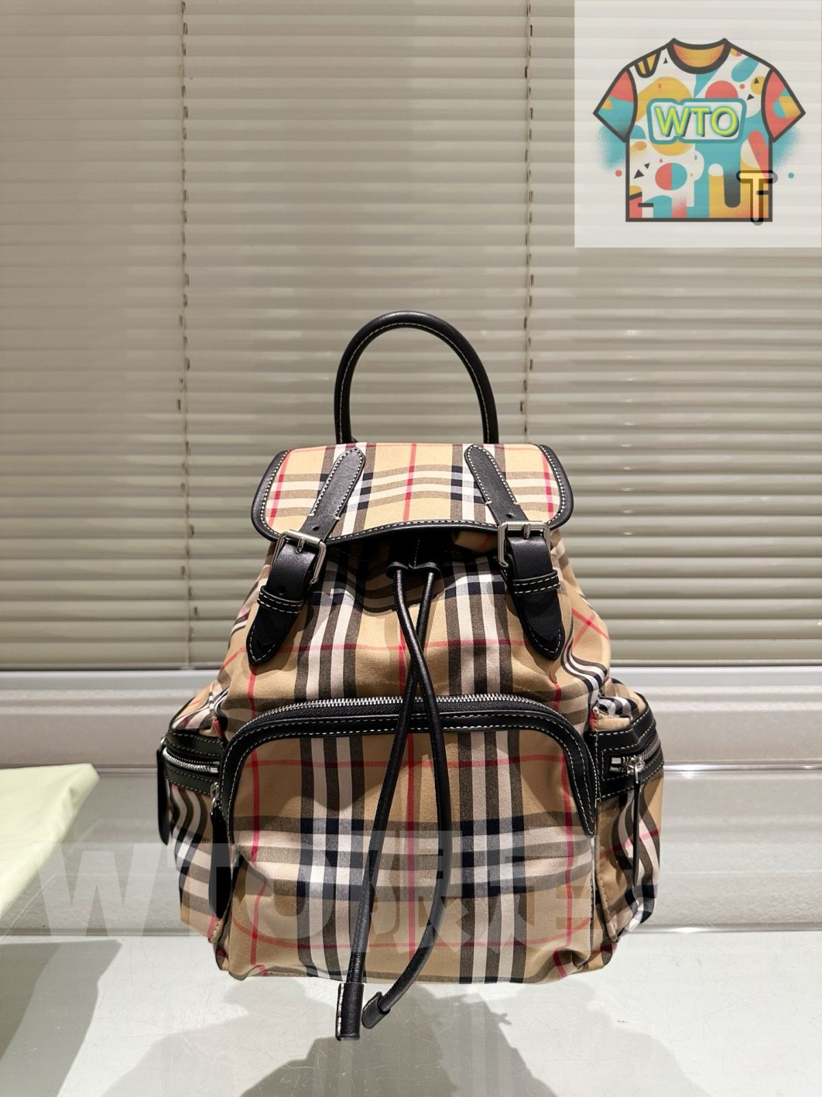 WTO通販 Burberry TB ダブルショルダーバッグ 22×30cm-WTO輸入-LHN10